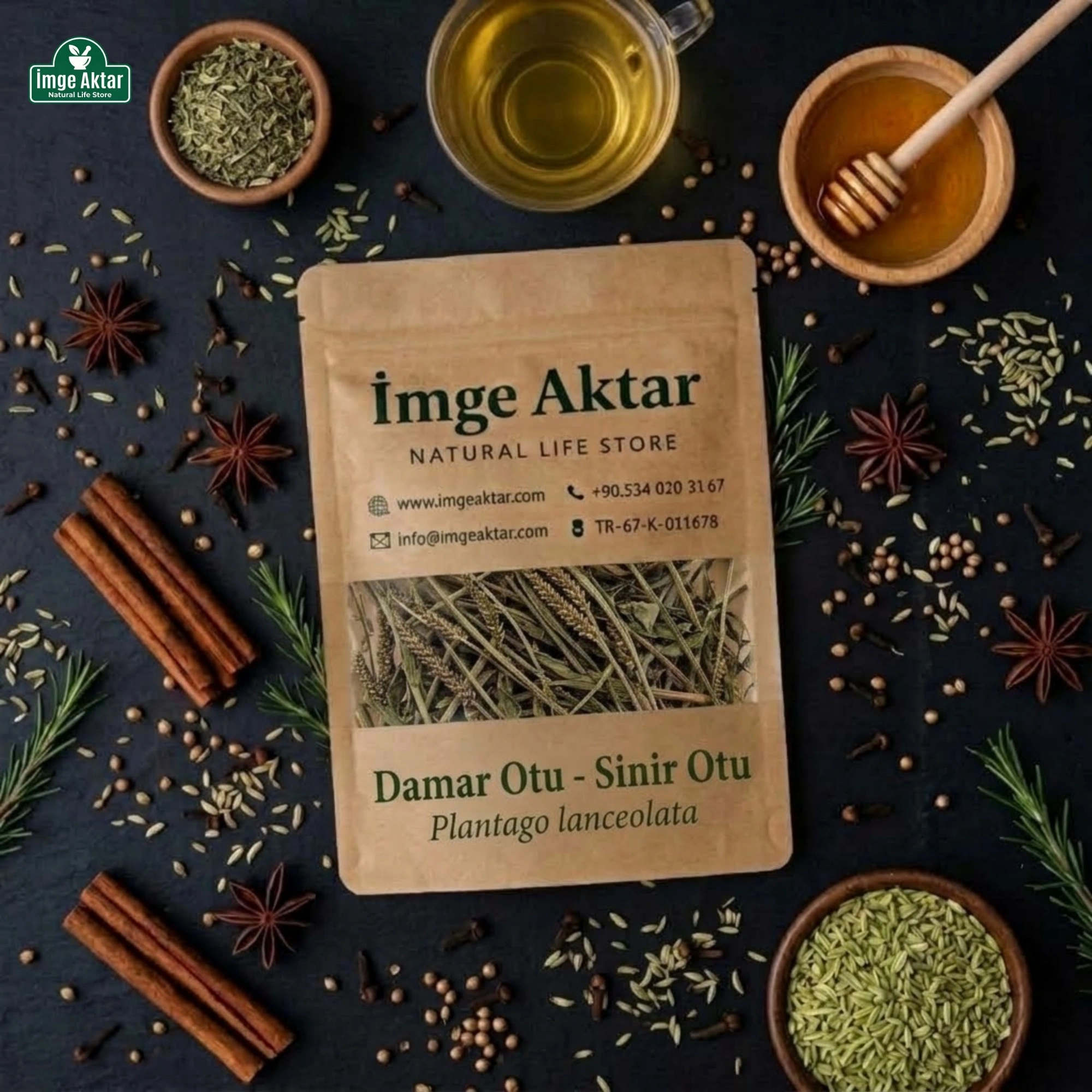 Damar Otu-Sinirli Ot-Sinir Otu 40g