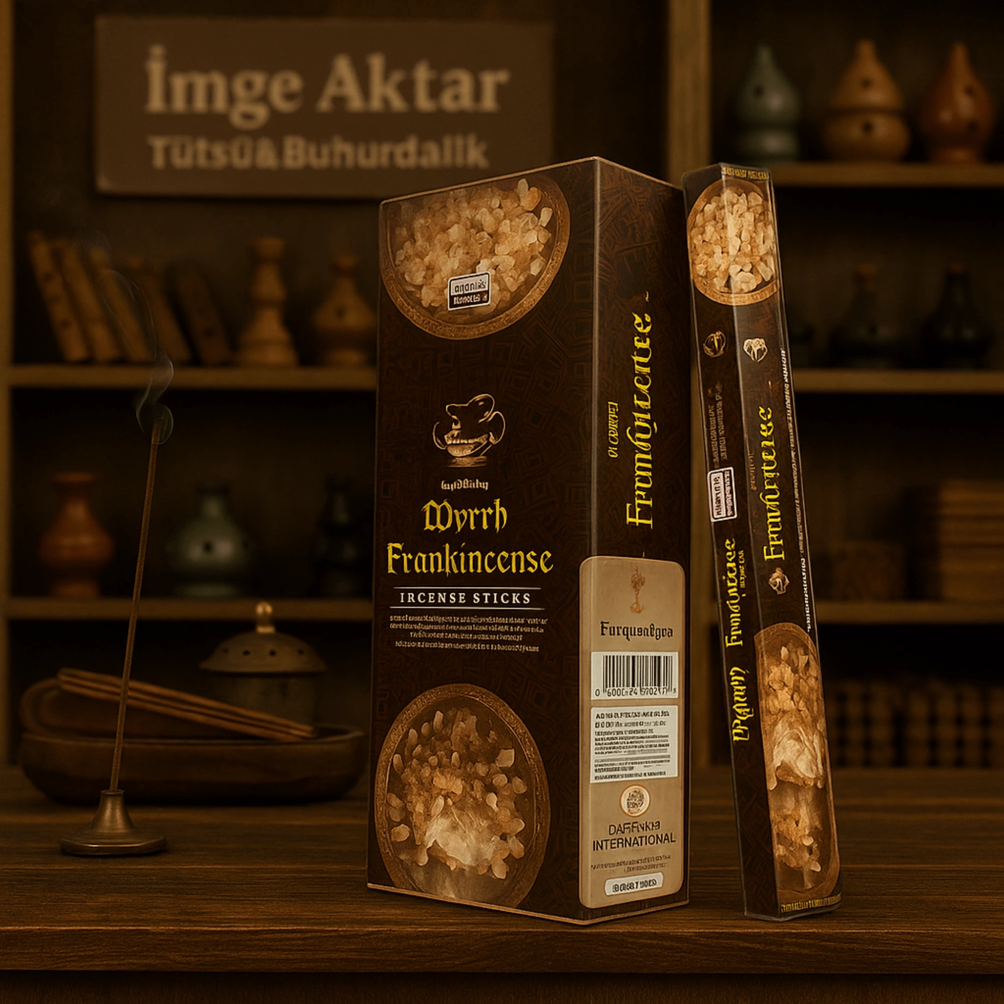 Darshan Incense Günlük Sakızı Akgünlük 20li Çubuk Tütsü