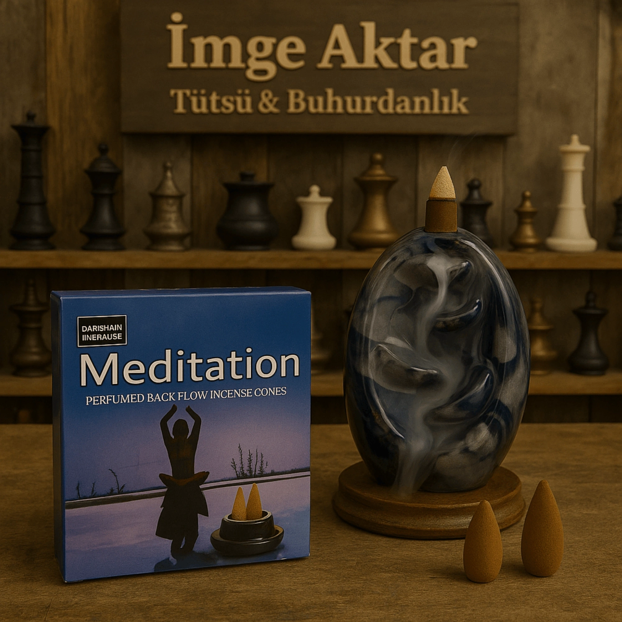 Darshan Meditasyon (Meditation) Geri Akış Tütsü (10 Adet)