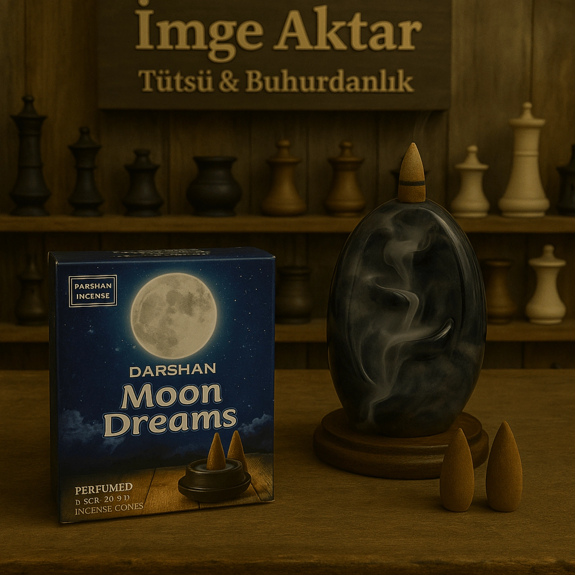 Darshan Moon Dream (Ay Rüyası) Geri Akış Tütsü (10 Adet)