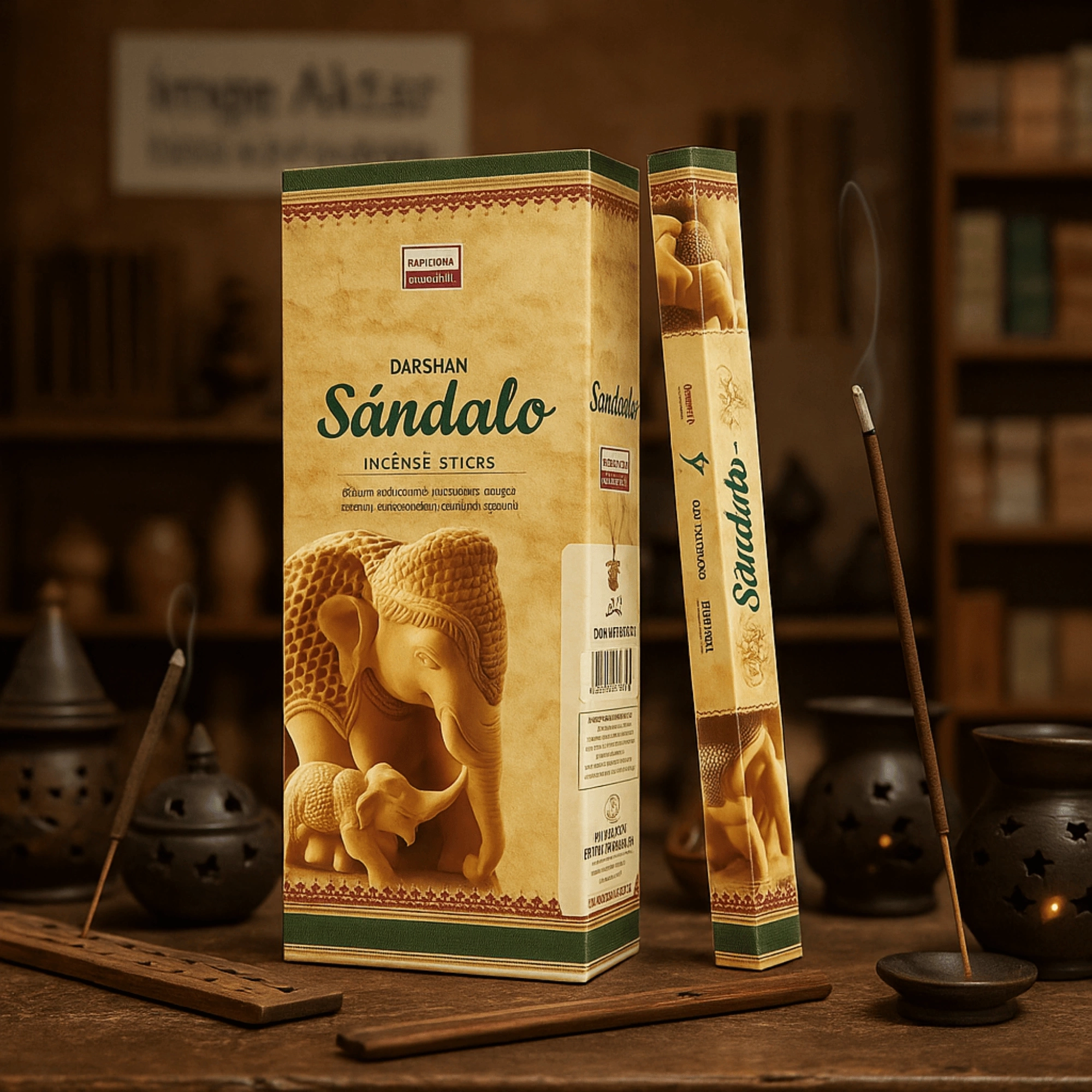 Darshan Incense Sandalo 20li Çubuk Tütsü 