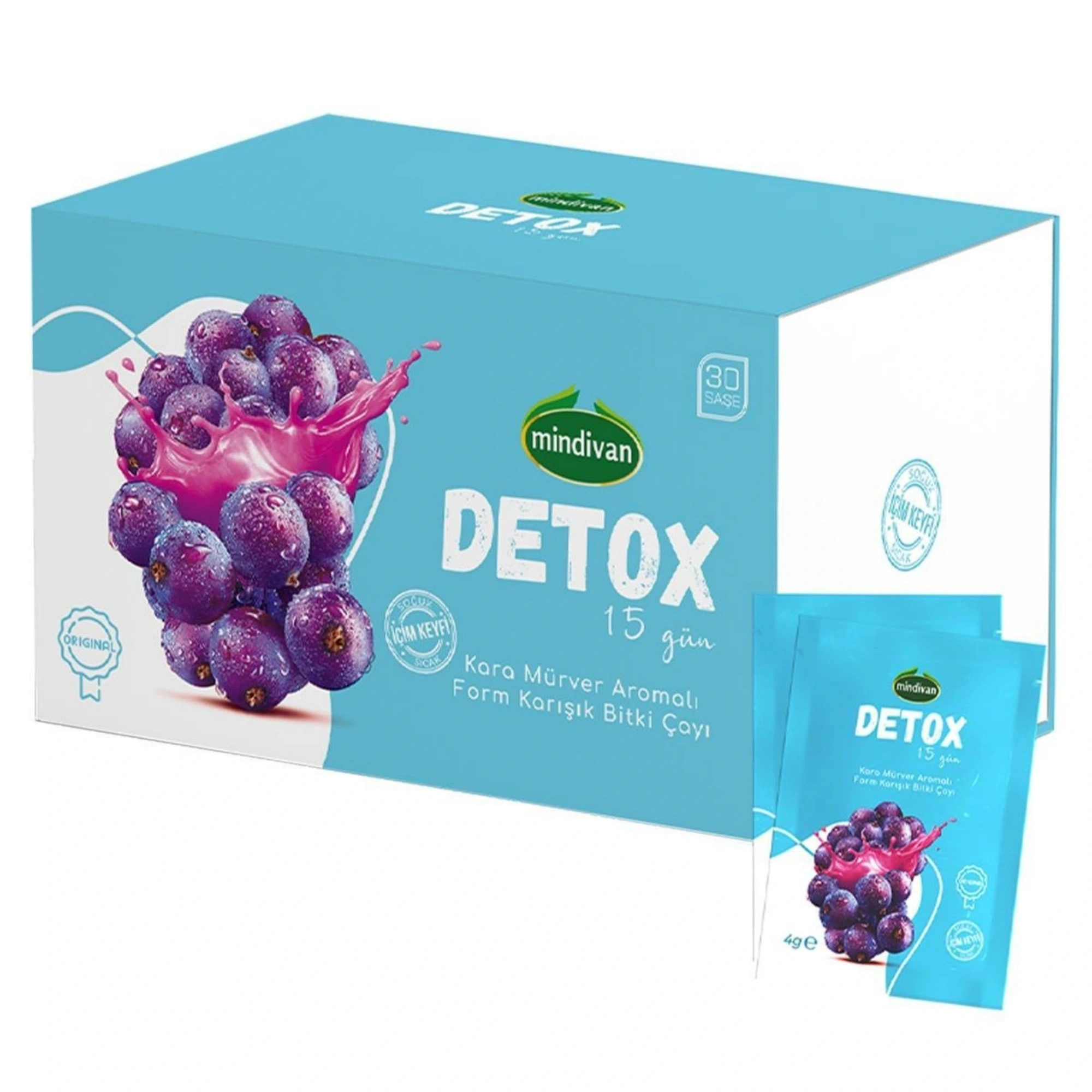 Detox 15 Gün Çayı 30 Saşe- Özel Bitkisel Harman
