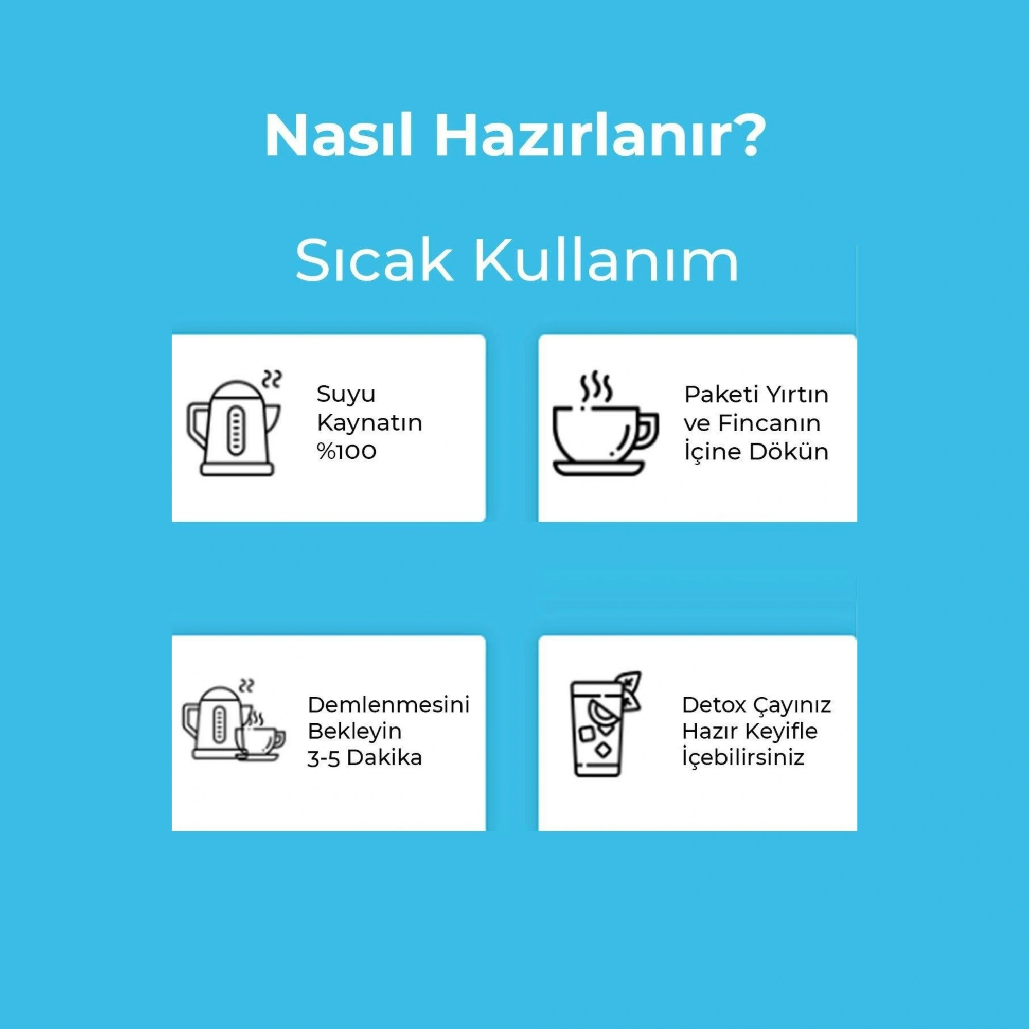 Mindivan Detox 15 Gün Çayı 30 Saşe- Özel Bitkisel Harman