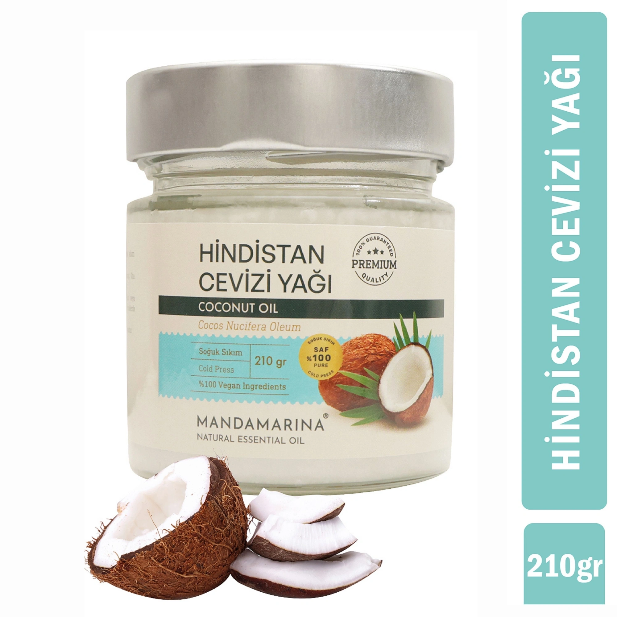 Mandamarina Hindistan Cevizi Yağı 210 ml