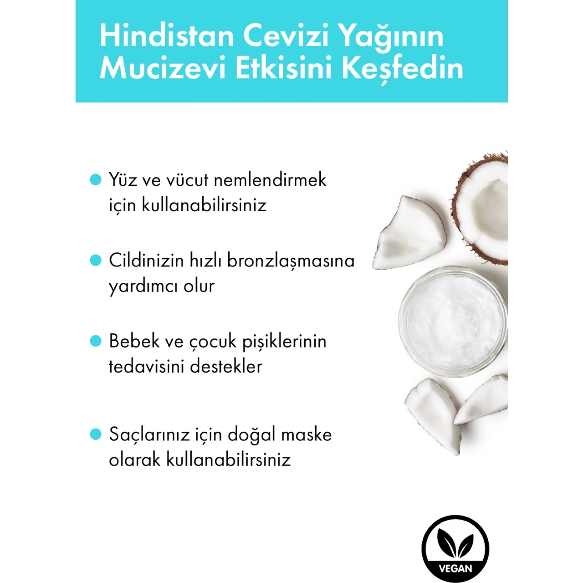 Hindistan Cevizi Yağı 100 ML