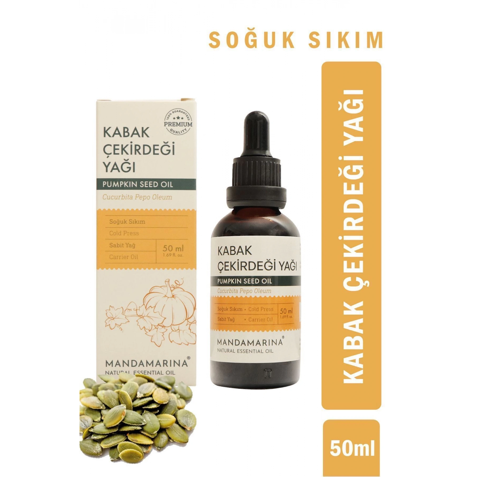 Kabak Çekirdeği Yağı 50 Ml