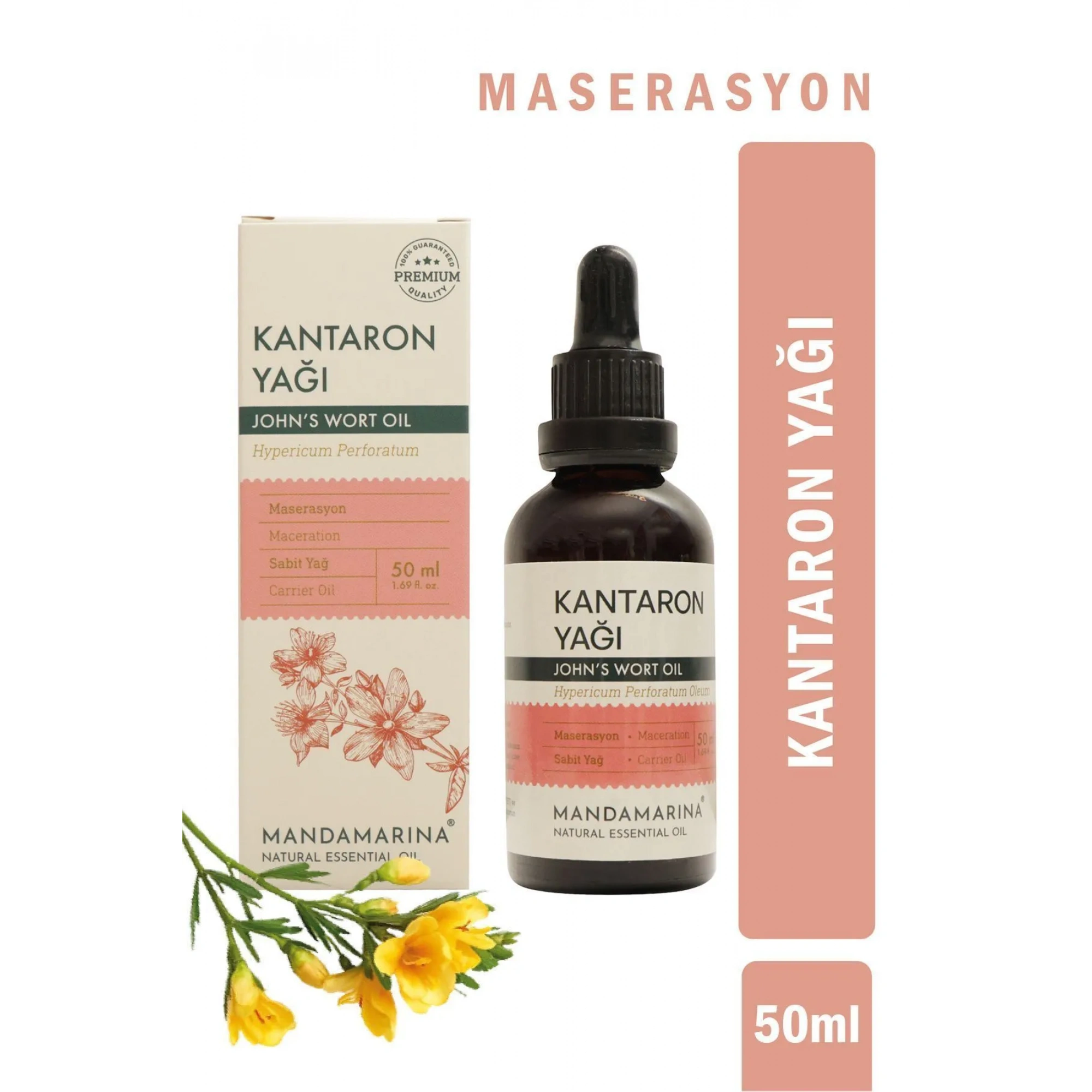 Kantaron Yağı 50 Ml