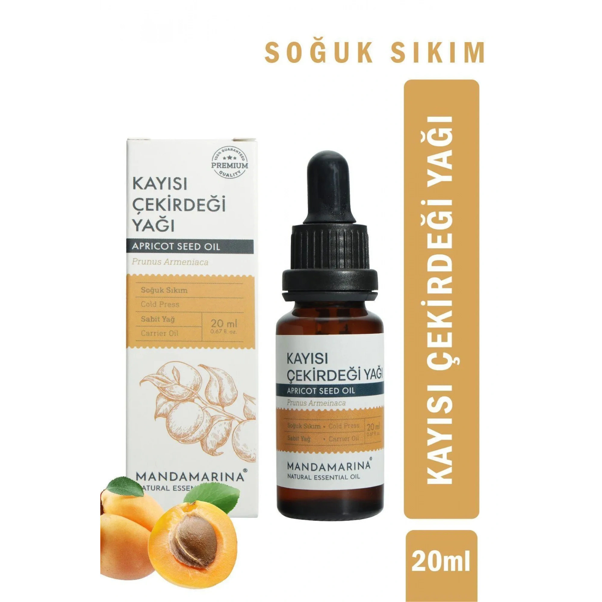 Kayısı Çekirdeği Yağı 20 ML