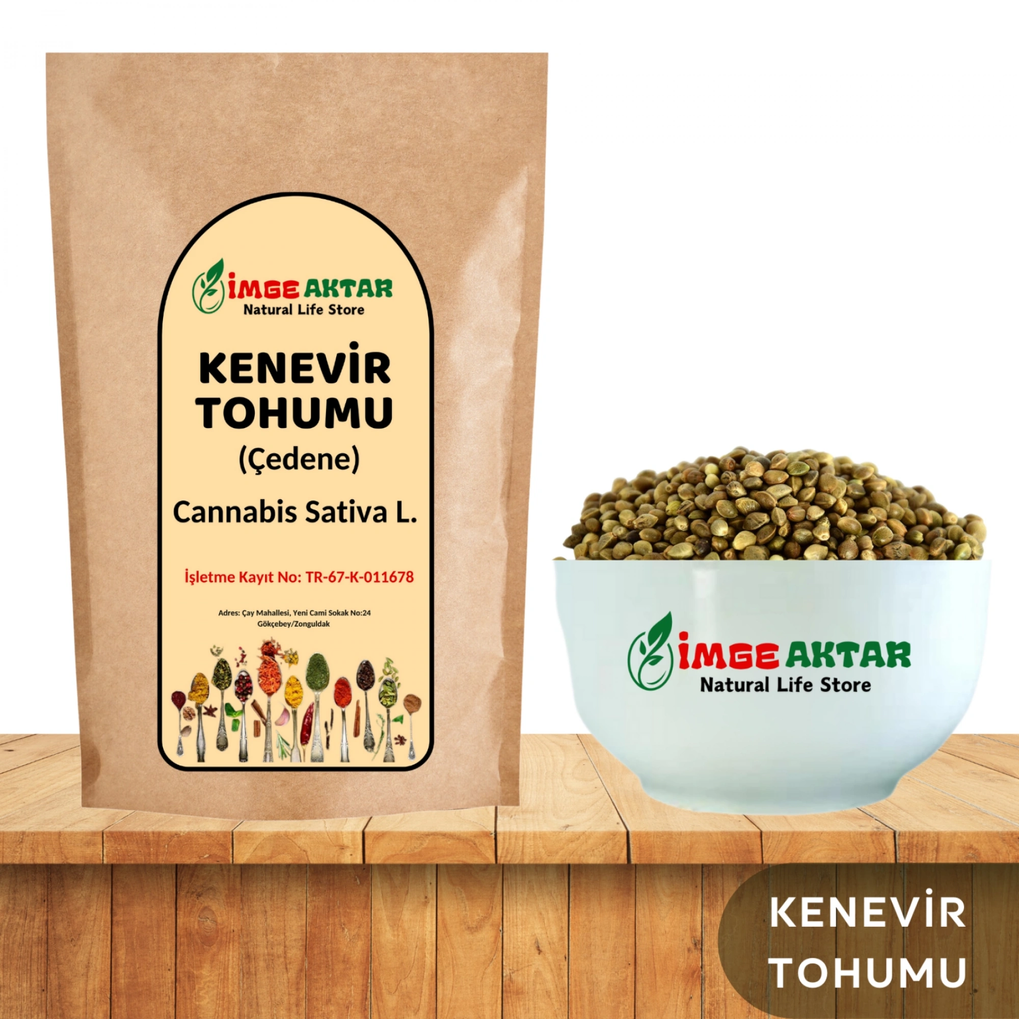 Kenévir Tohumu-Çedene-Kendir Tohumu 100G