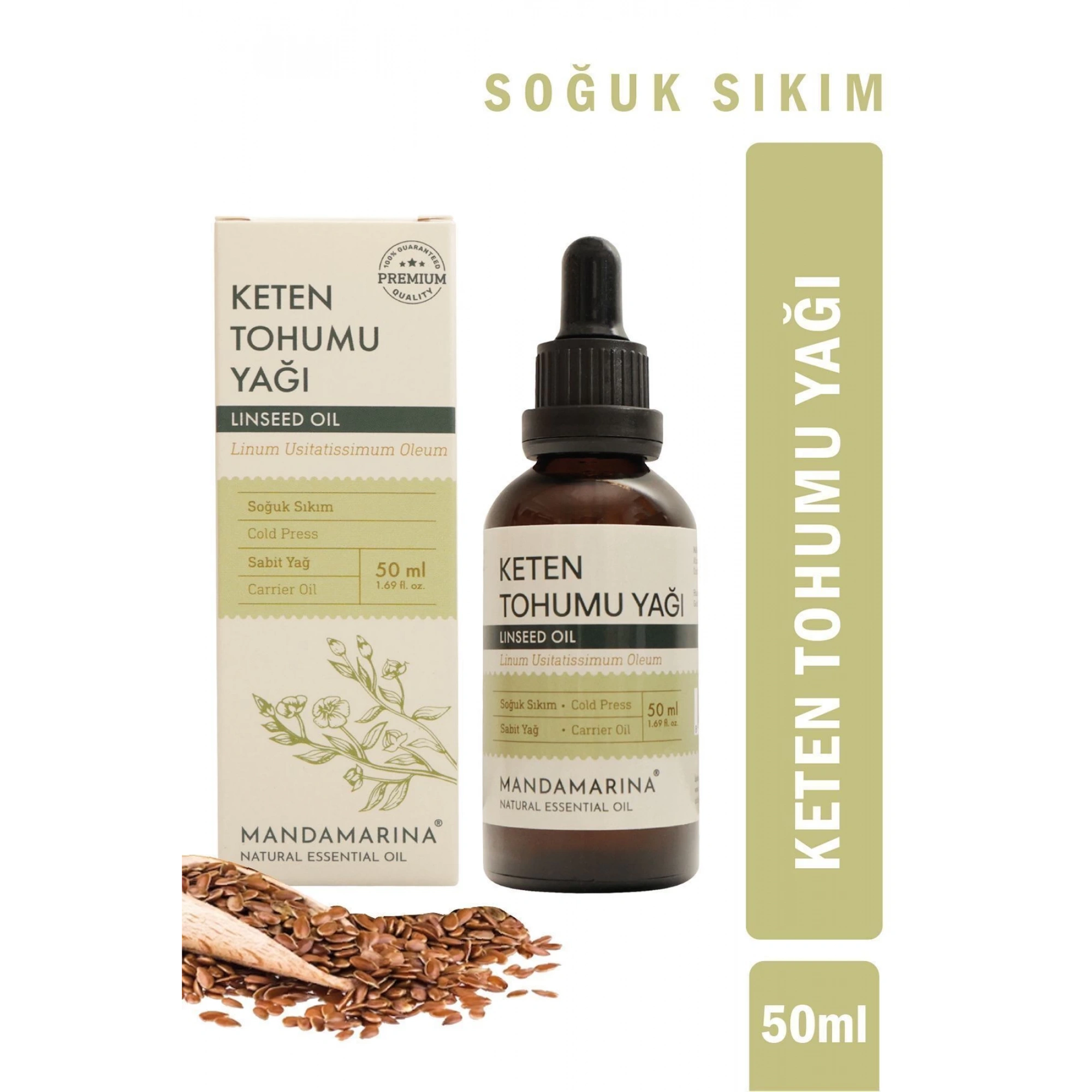 Keten Tohumu Yağı 50 Ml