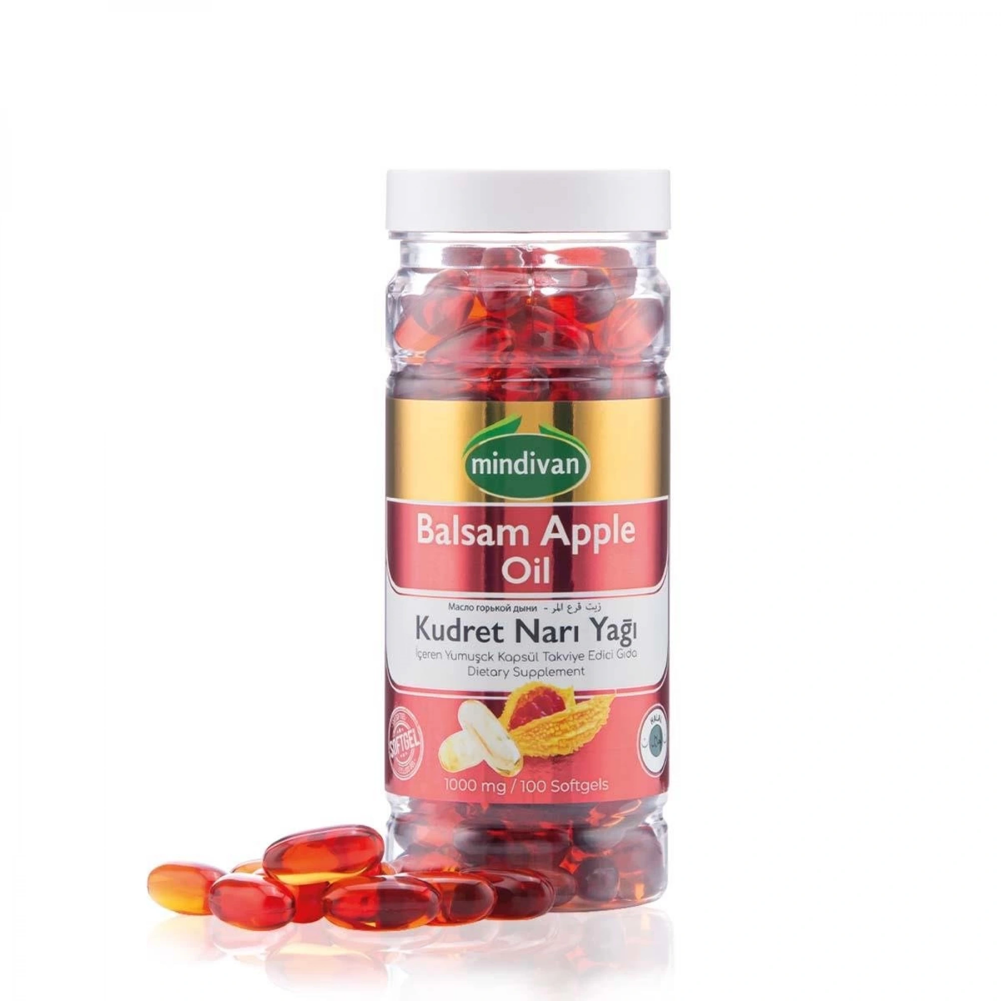 Kudret Narı Yağı SoftJel Kapsül 1000 Mg 100 Kapsül