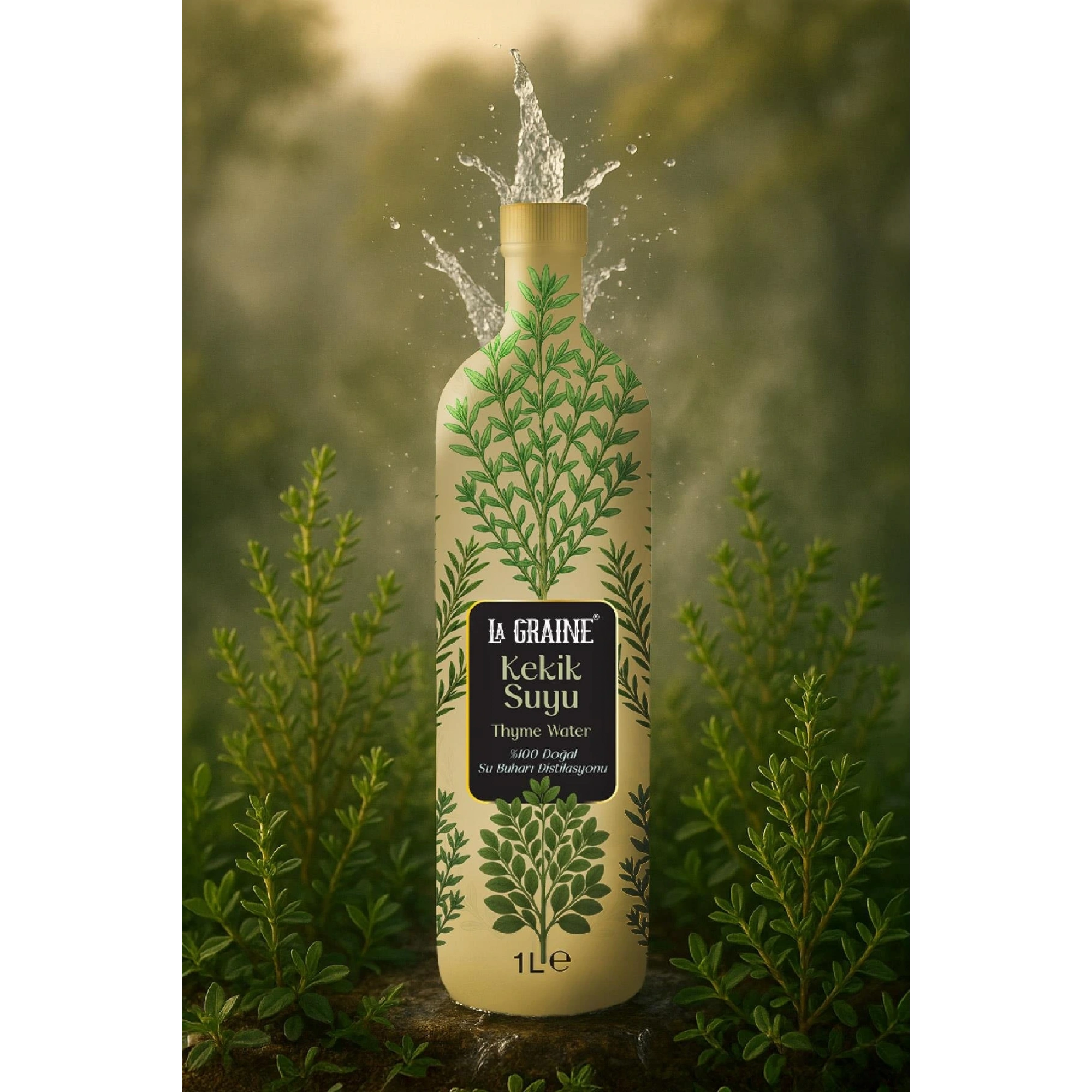 La Graine Kekik Suyu 1 Lt - Saf ve Doğal Aromatik Su