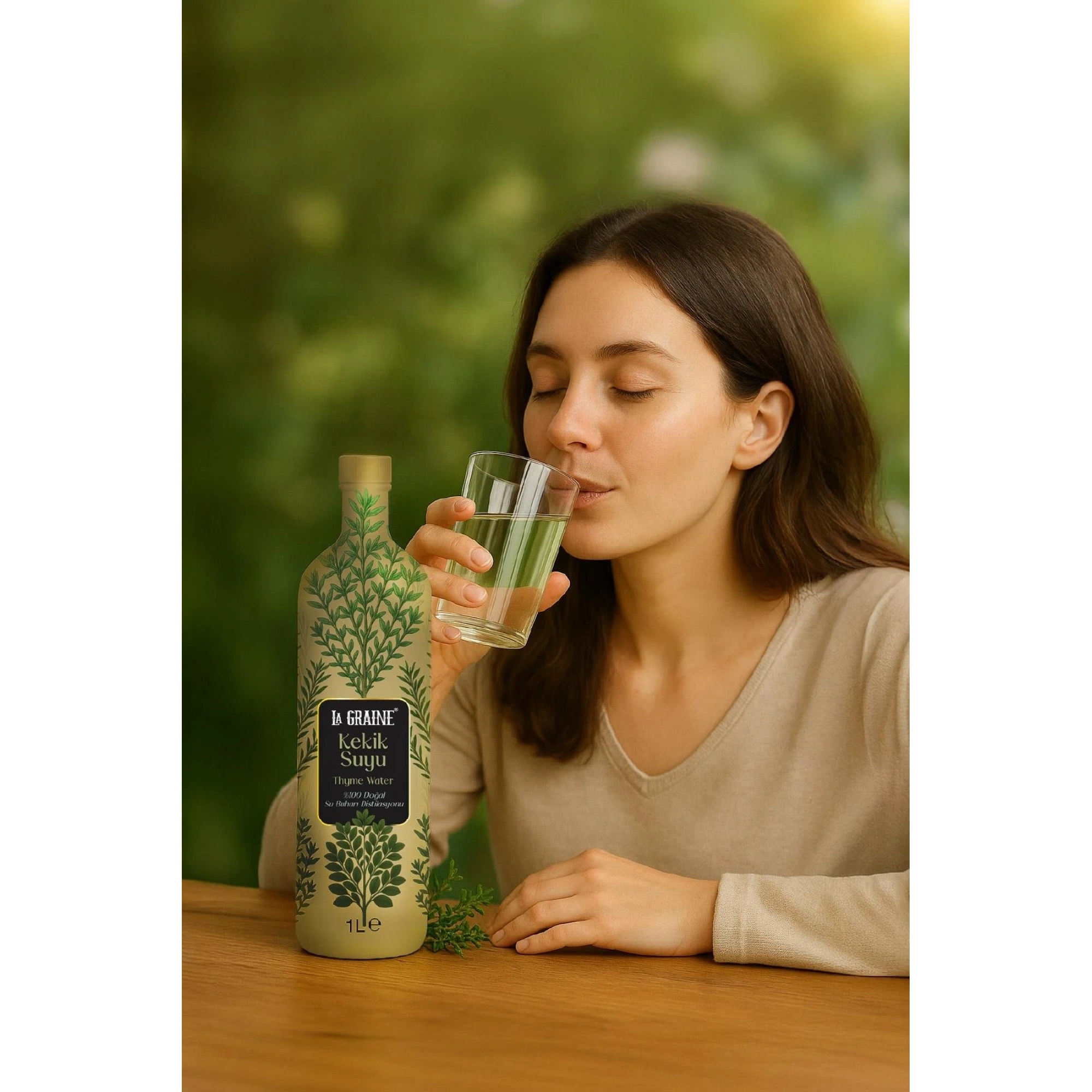 La Graine Kekik Suyu 1 Lt - Saf ve Doğal Aromatik Su
