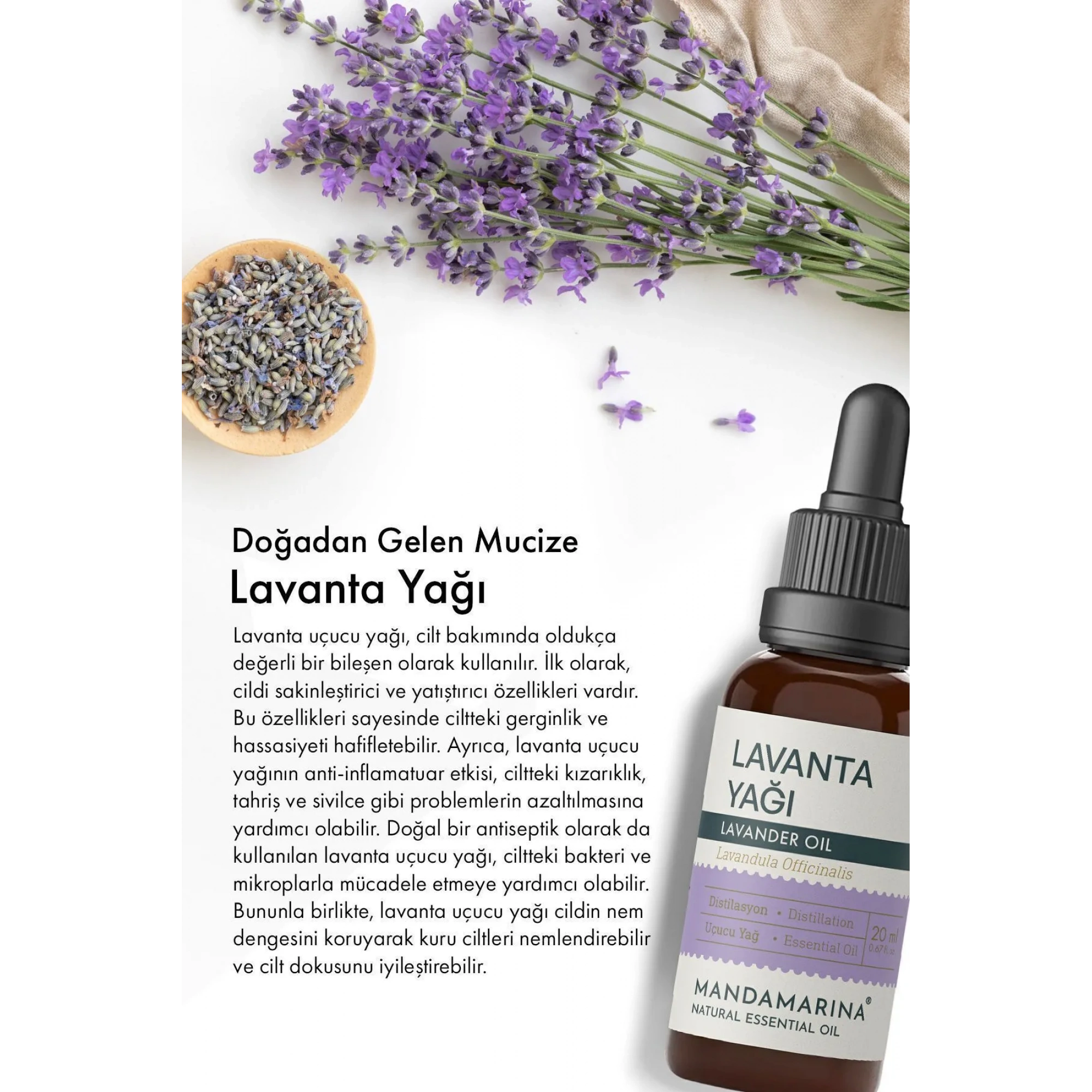 Lavanta Yağı 20 ML