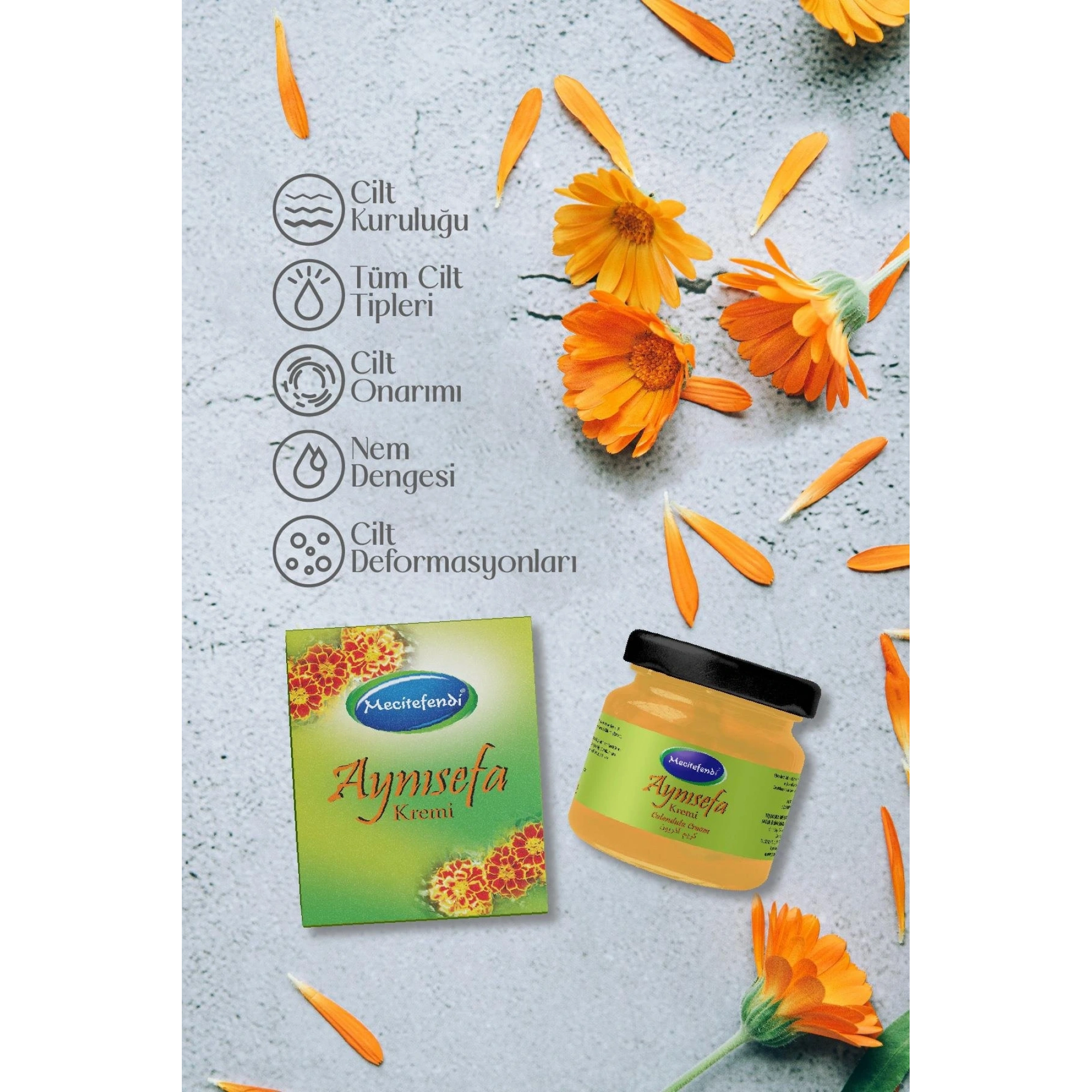 Mecitefendi Aynısefa Kremi 30 ml - Onarıcı ve Nemlendirici Bakım