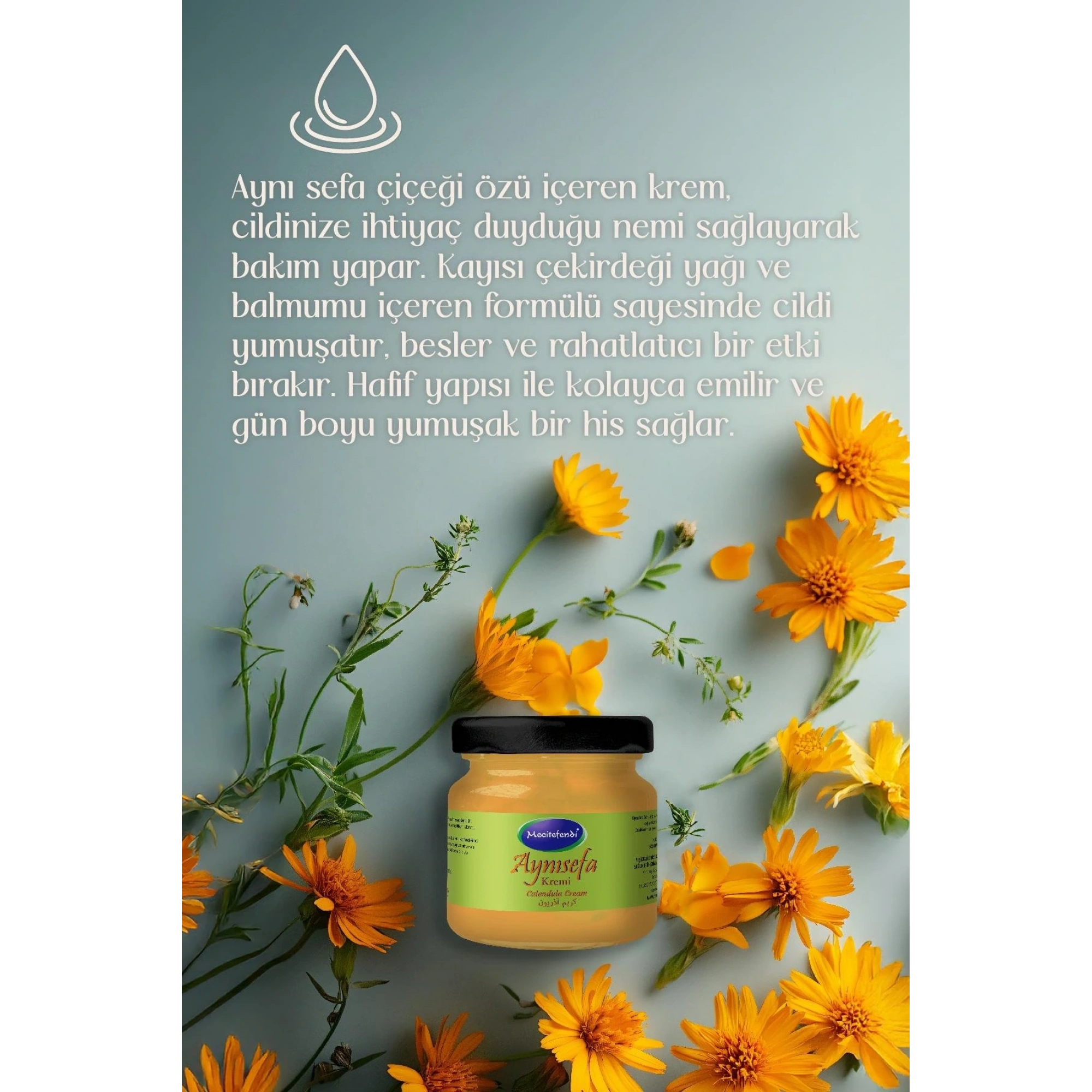 Mecitefendi Aynısefa Kremi 30 ml - Onarıcı ve Nemlendirici Bakım