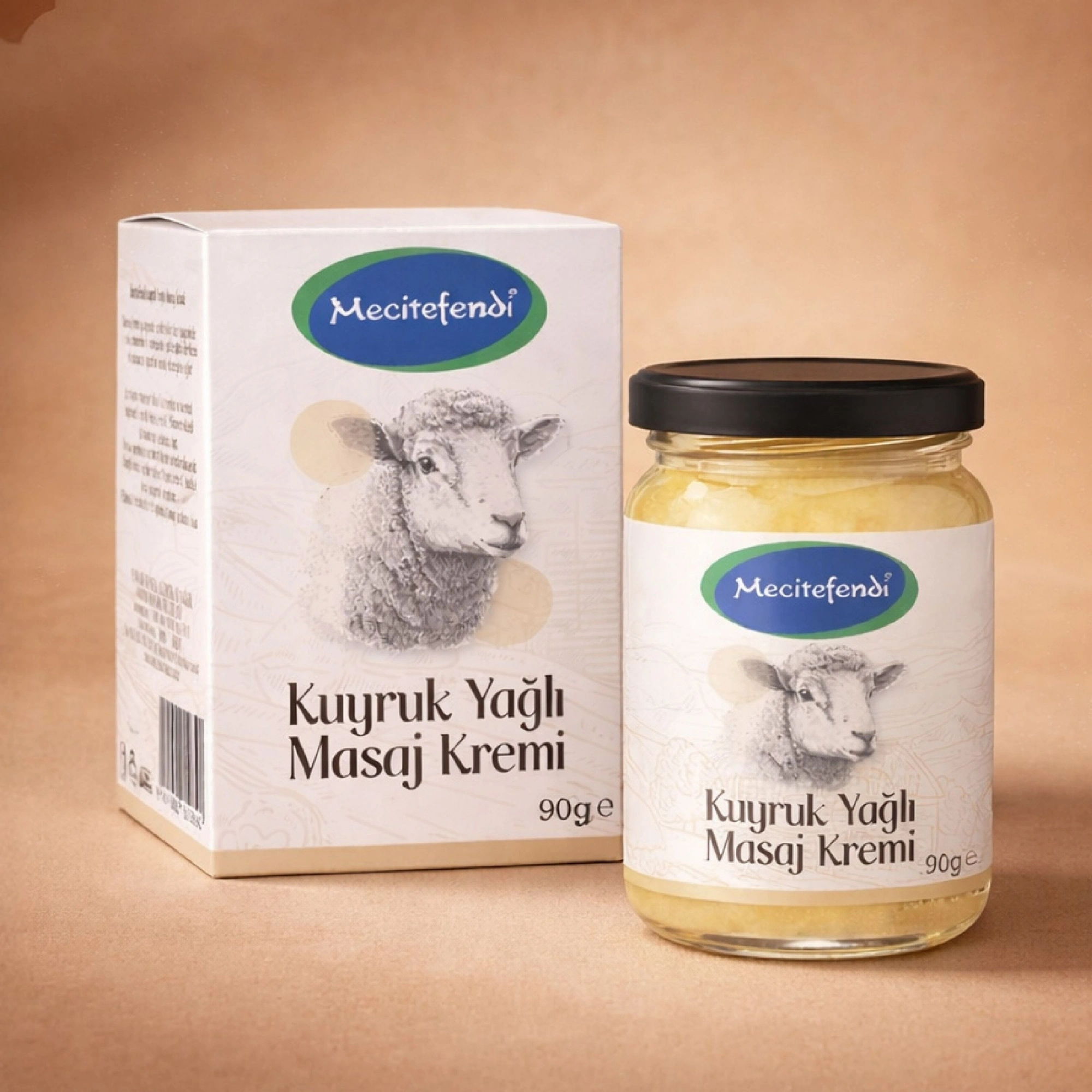 Mecitefendi Kuyruk Yağlı Masaj Kremi 90 Ml