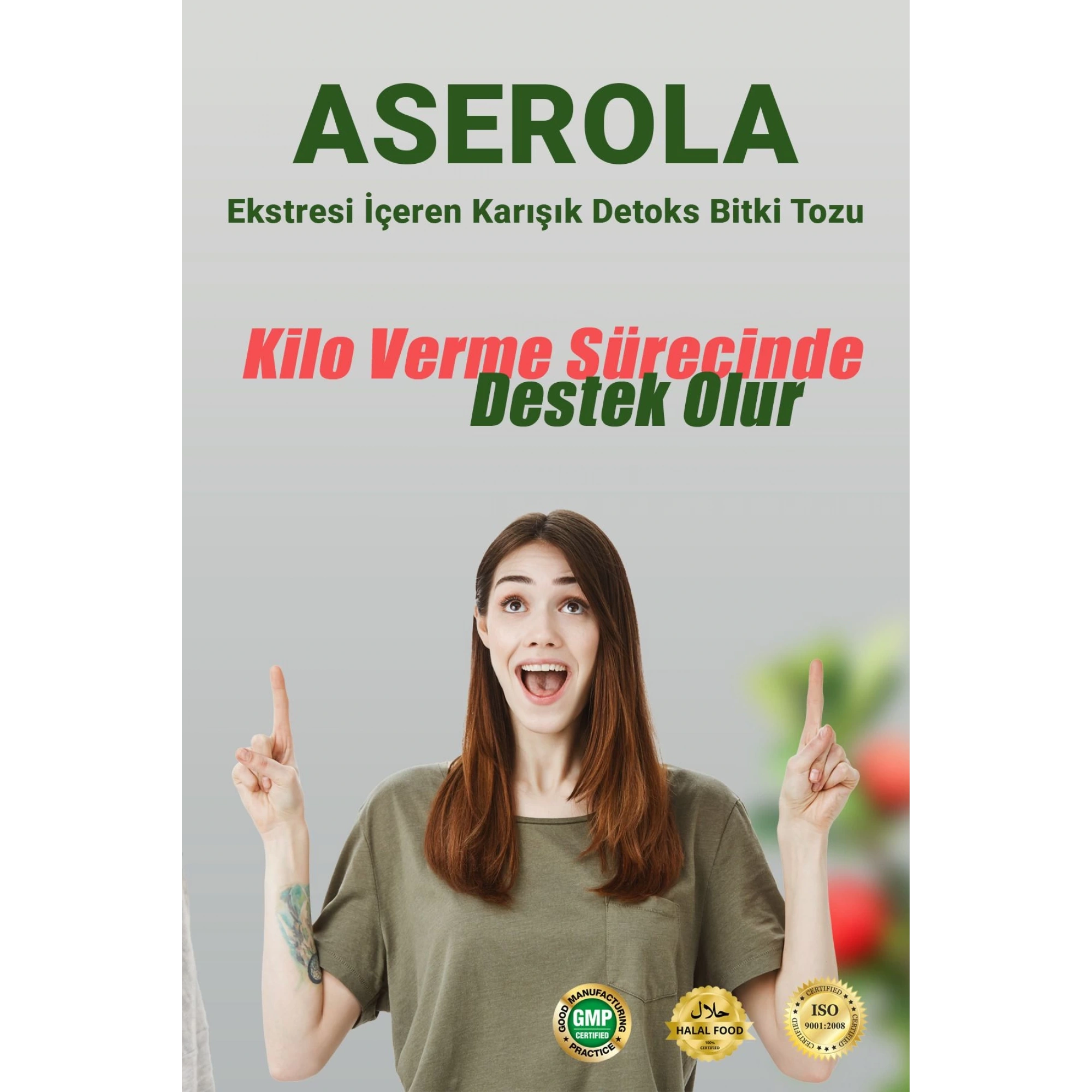Narcissa Aserola Ekstresi içeren Karışık Bitki Tozu 200g