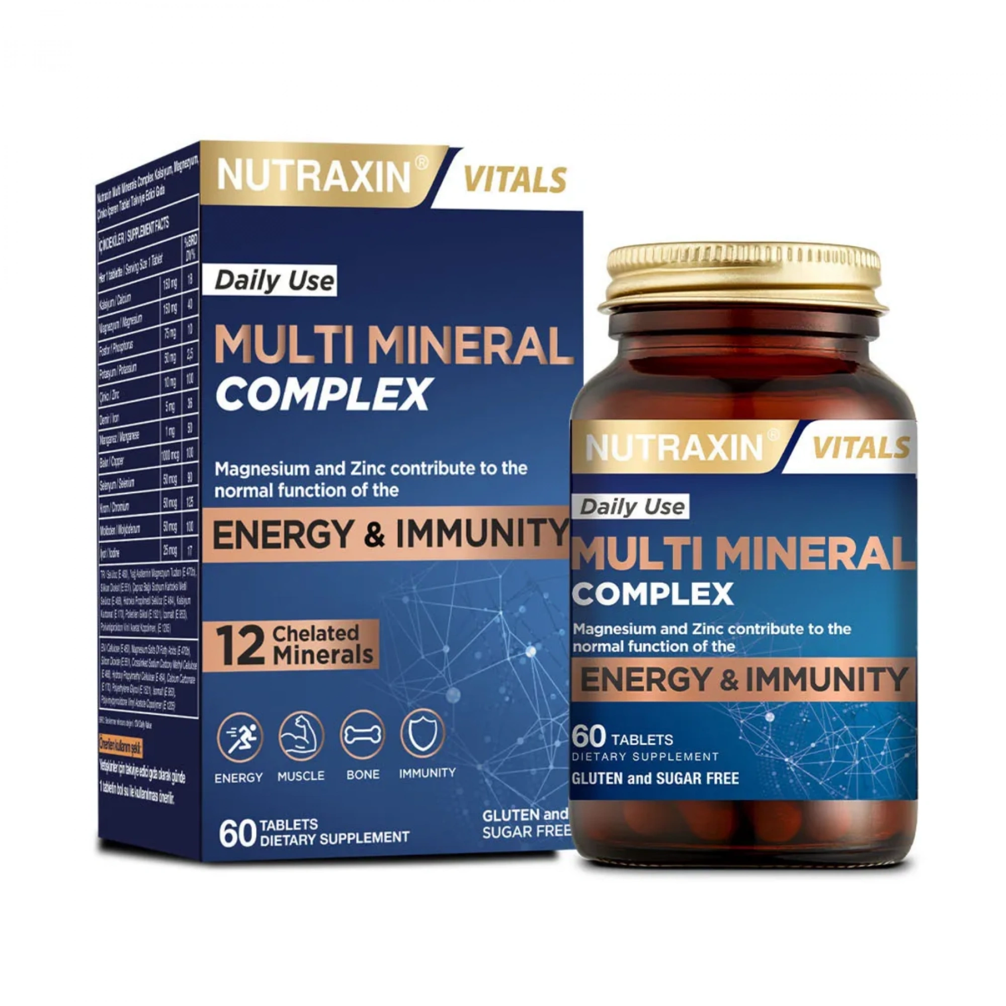 Nutraxin MultiMineral Complex 60 Tablet