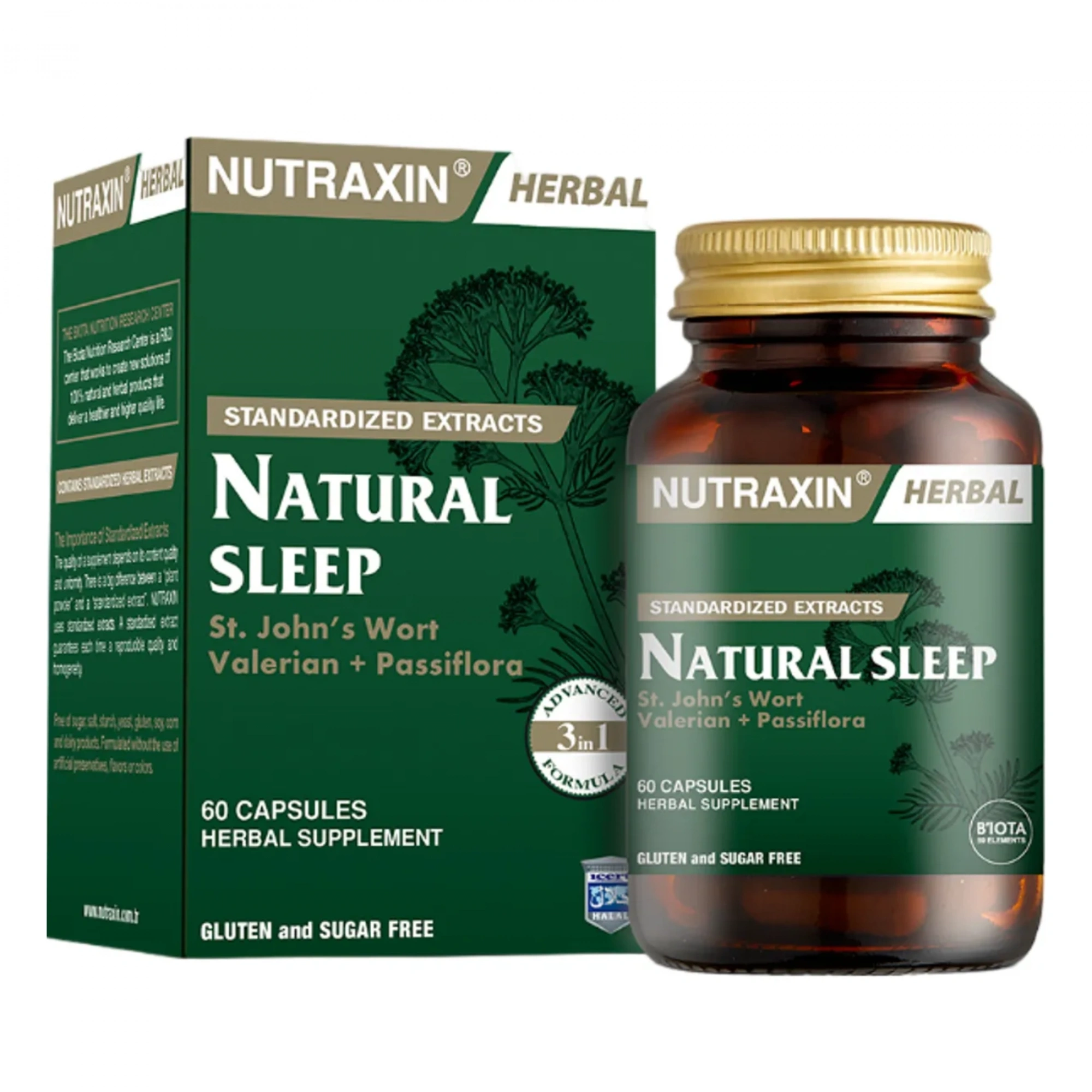 Nutraxin Natural Sleep 60 Kapsül