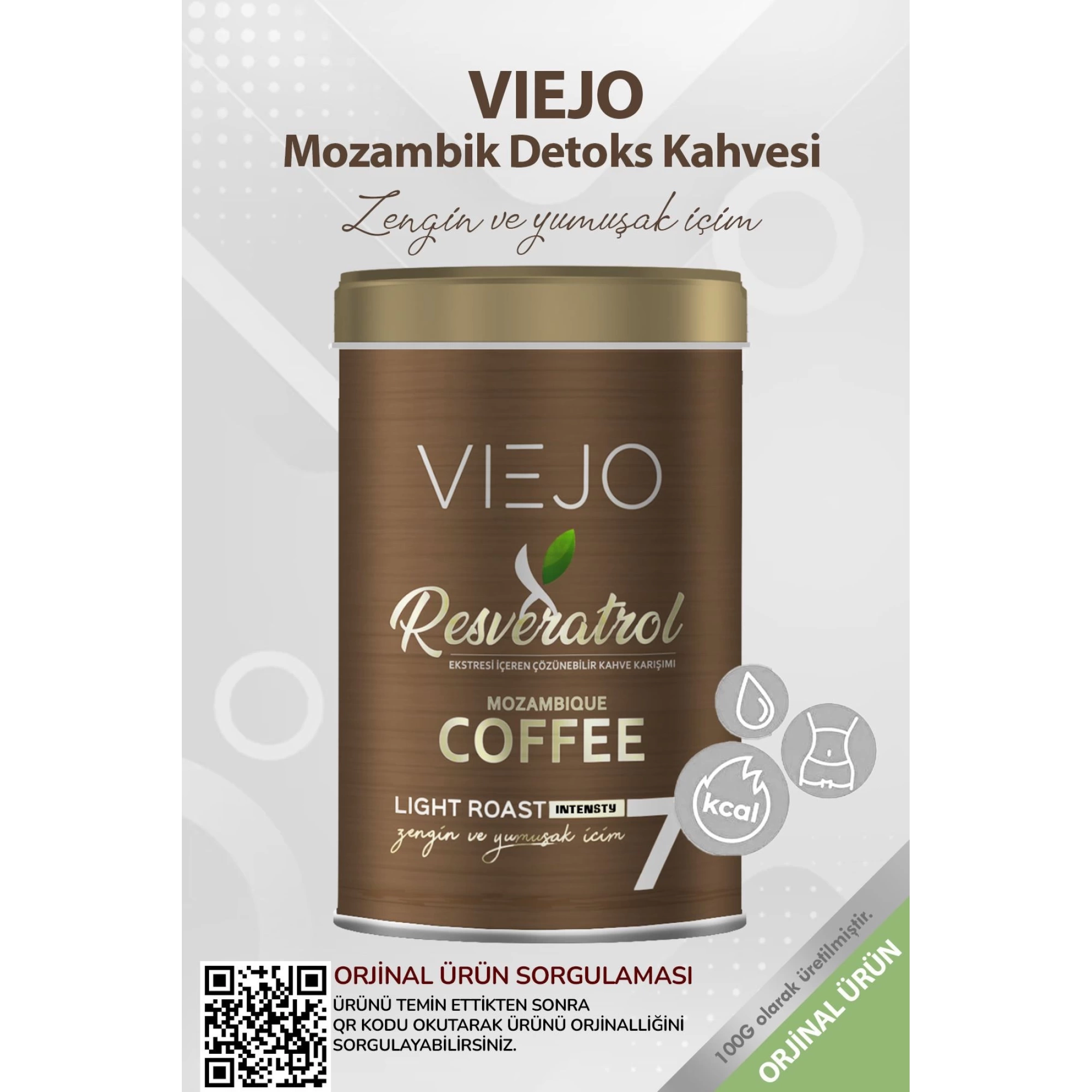 Resveratrol İçeren Mozambik Kahvesi