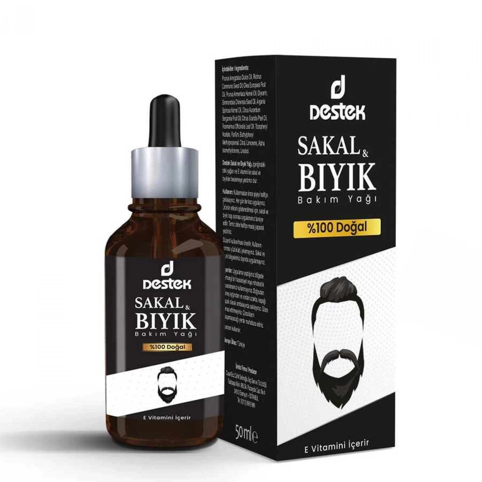 Sakal Ve Bıyık Bakım Yağı 50 Ml