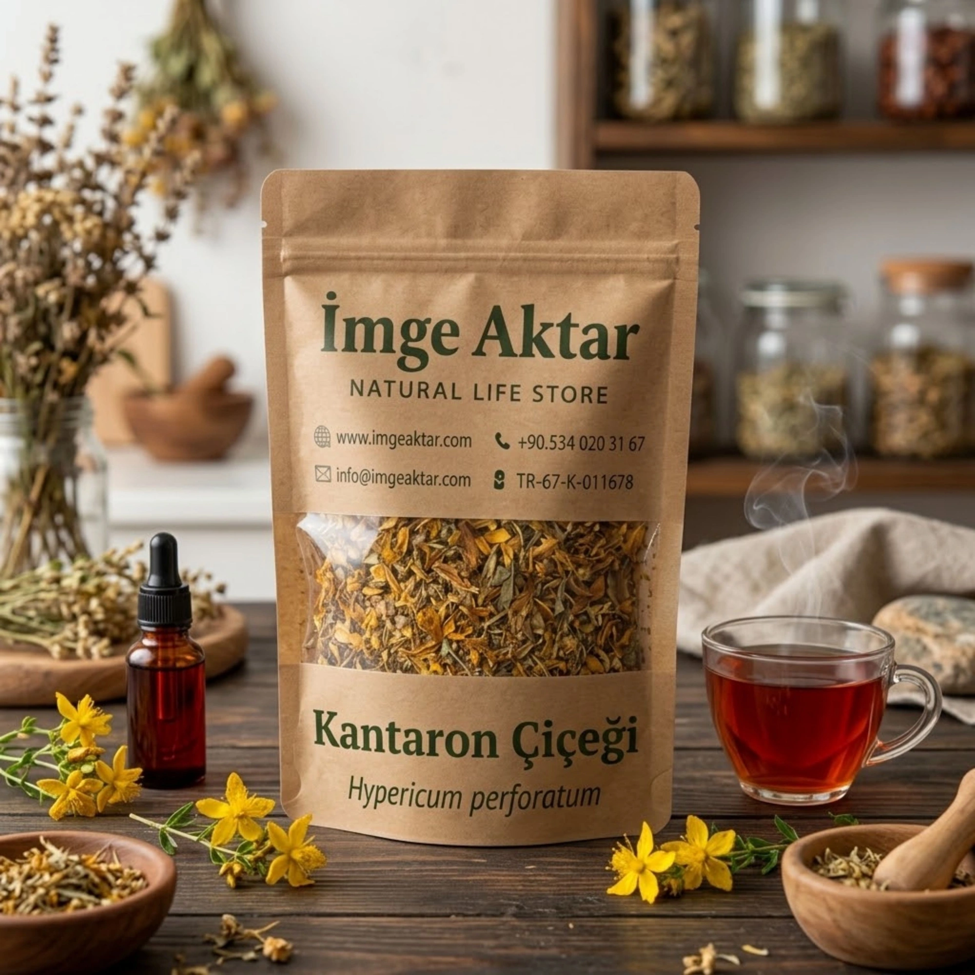 Sarı Kantaron Çiçeği 50g