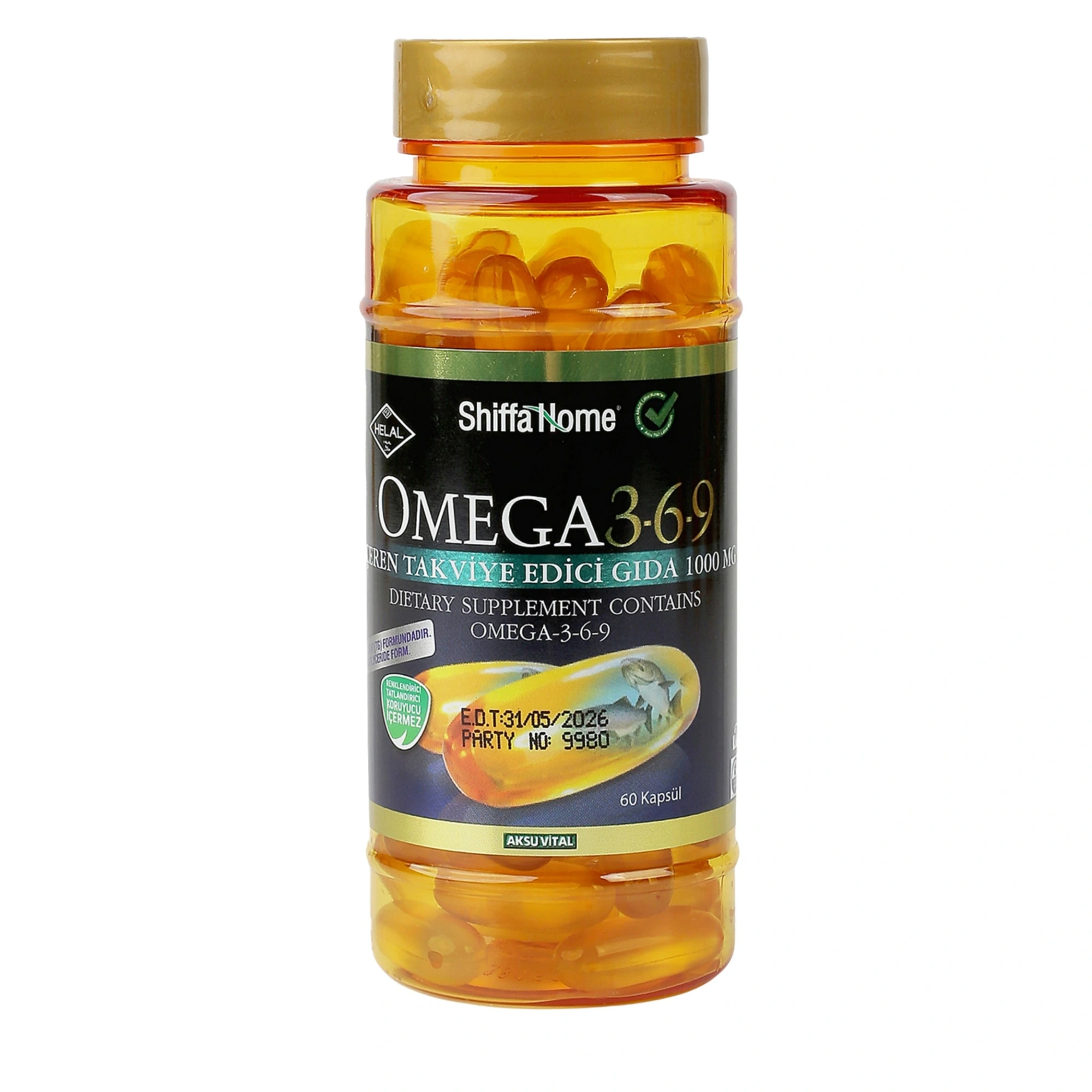 Omega 3-6-9 60 Softjel