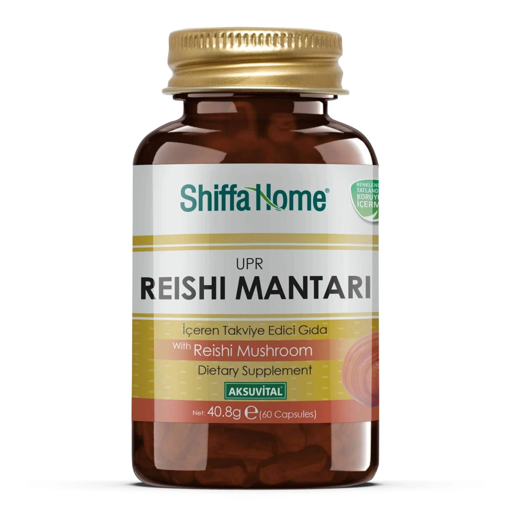 Shiffa Home Reishi Mantarı 60 Kapsül