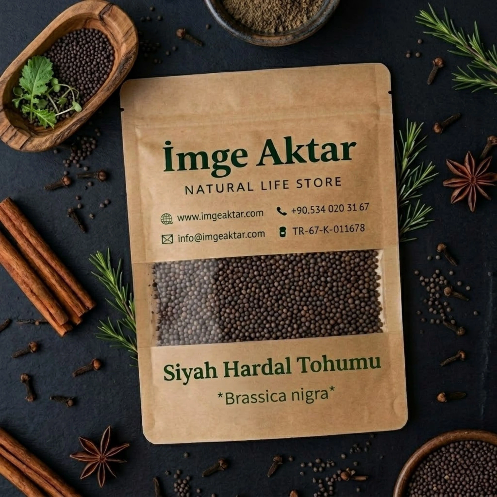 Siyah Hardal Tohumu 100g