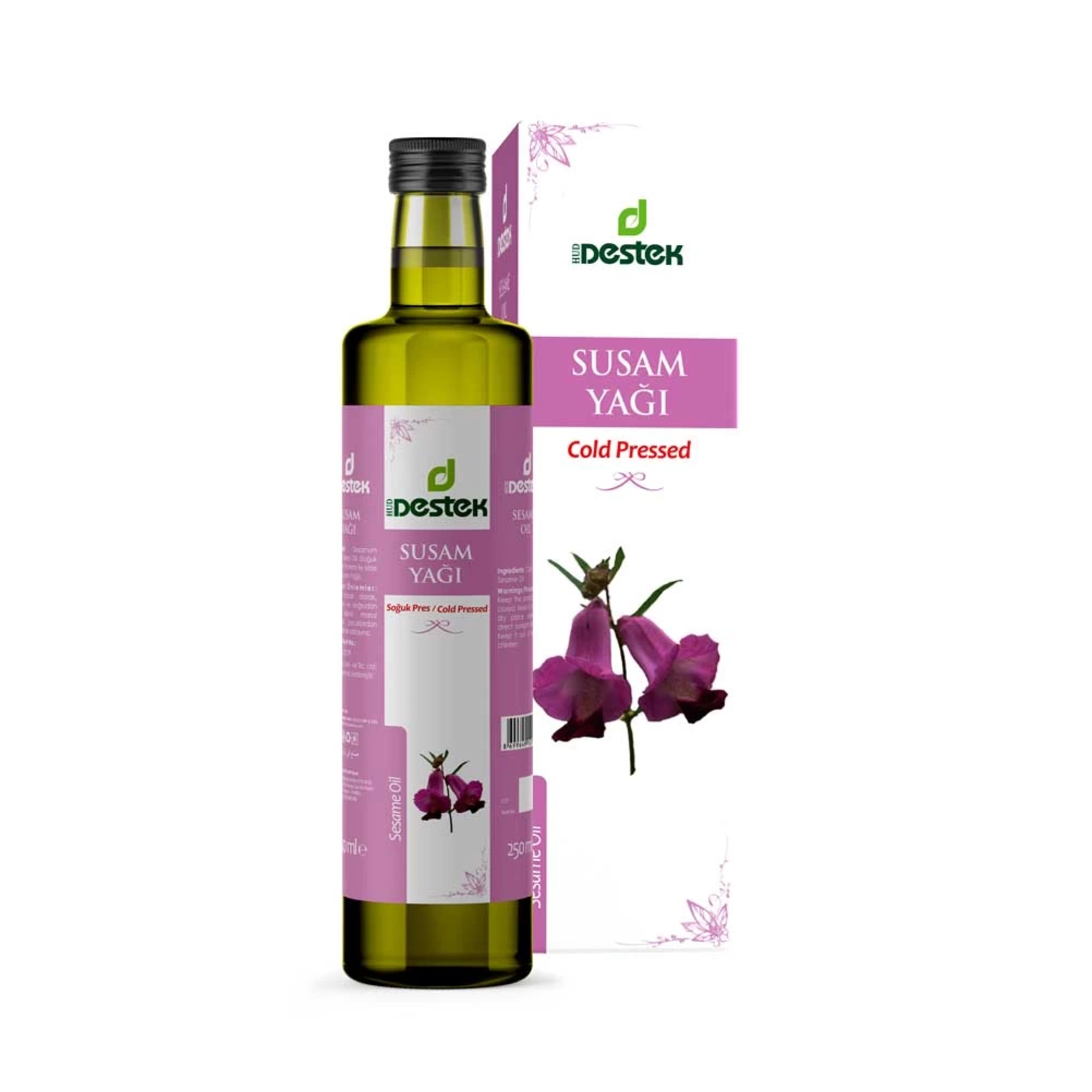 Destek Susam Yağı 250 Ml Soğuk Sıkım
