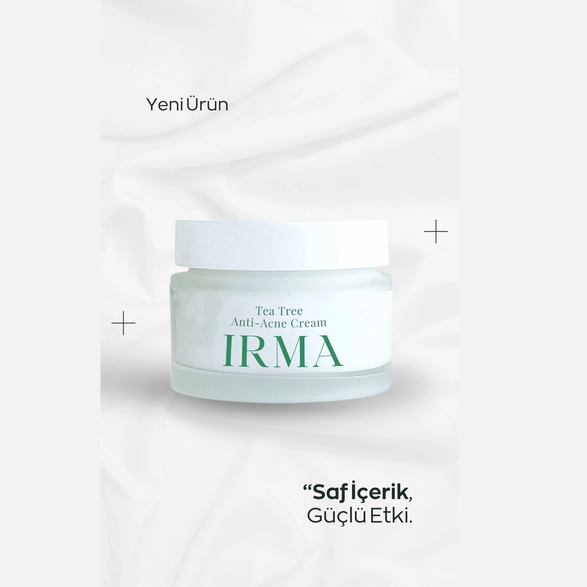 Tea Tree Anti Akne Kremi 50 ml – Gözenek Temizleyici, Siyah Nokta Karşıtı