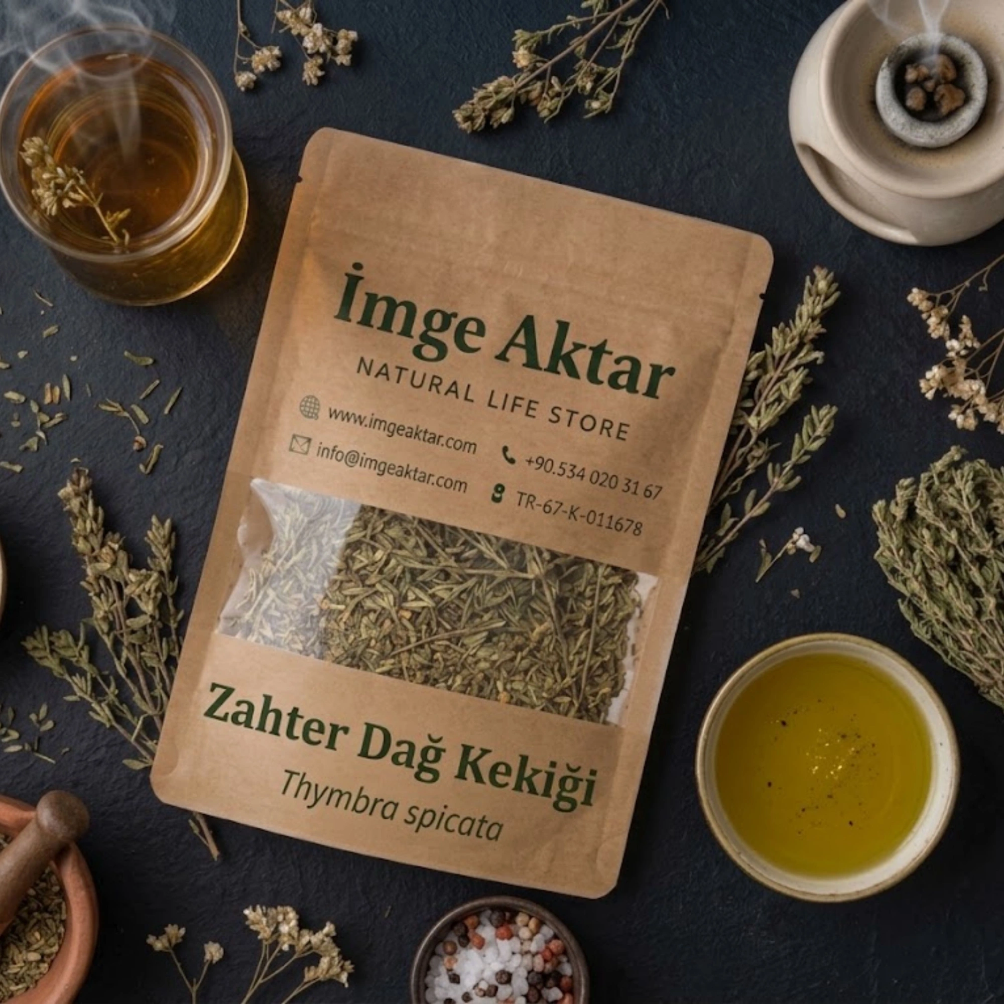 Zahter - Dağ Kekiği 50g - Keskin Aroma