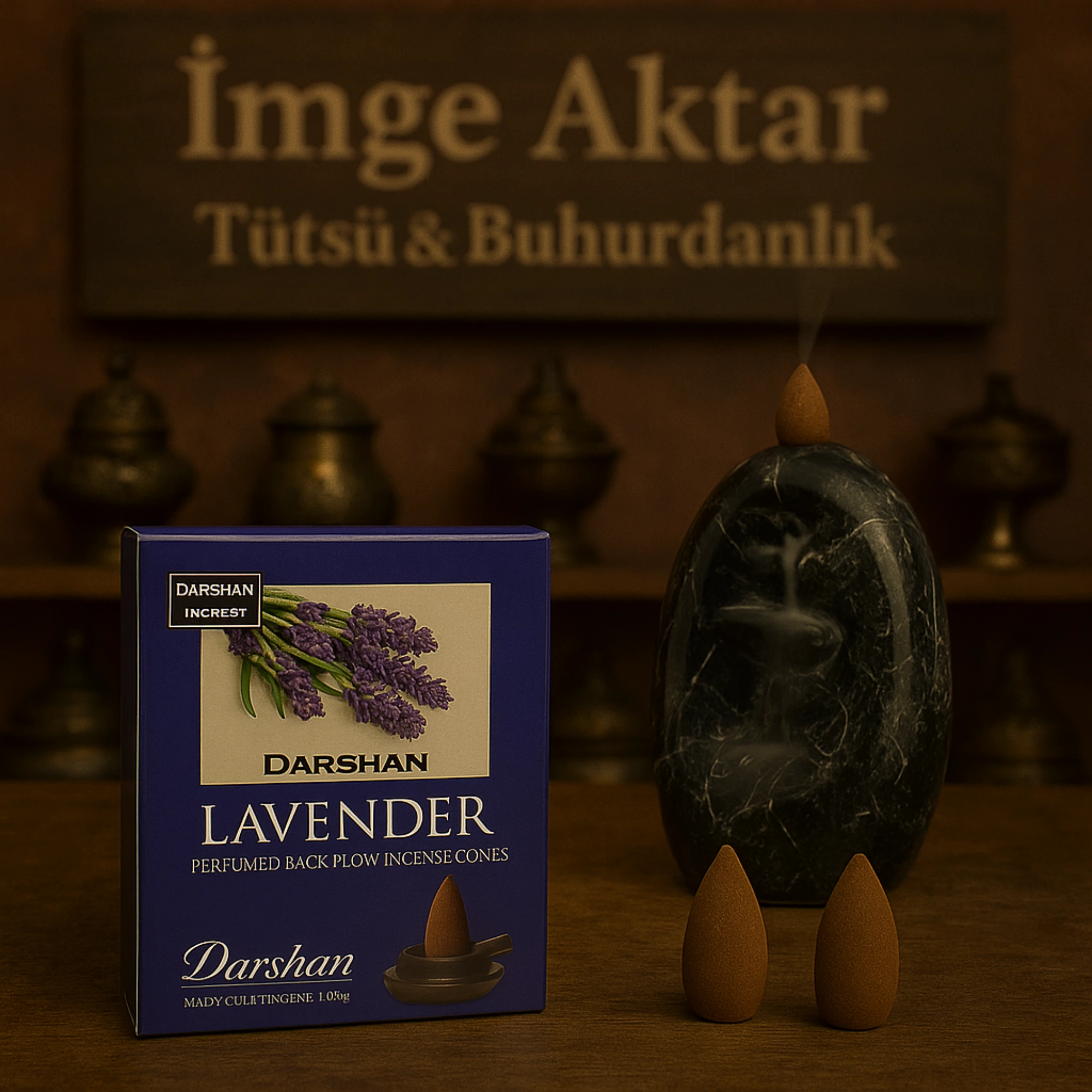 Darshan İncense Lavanta Geri Akış Tütsü 10 Adet