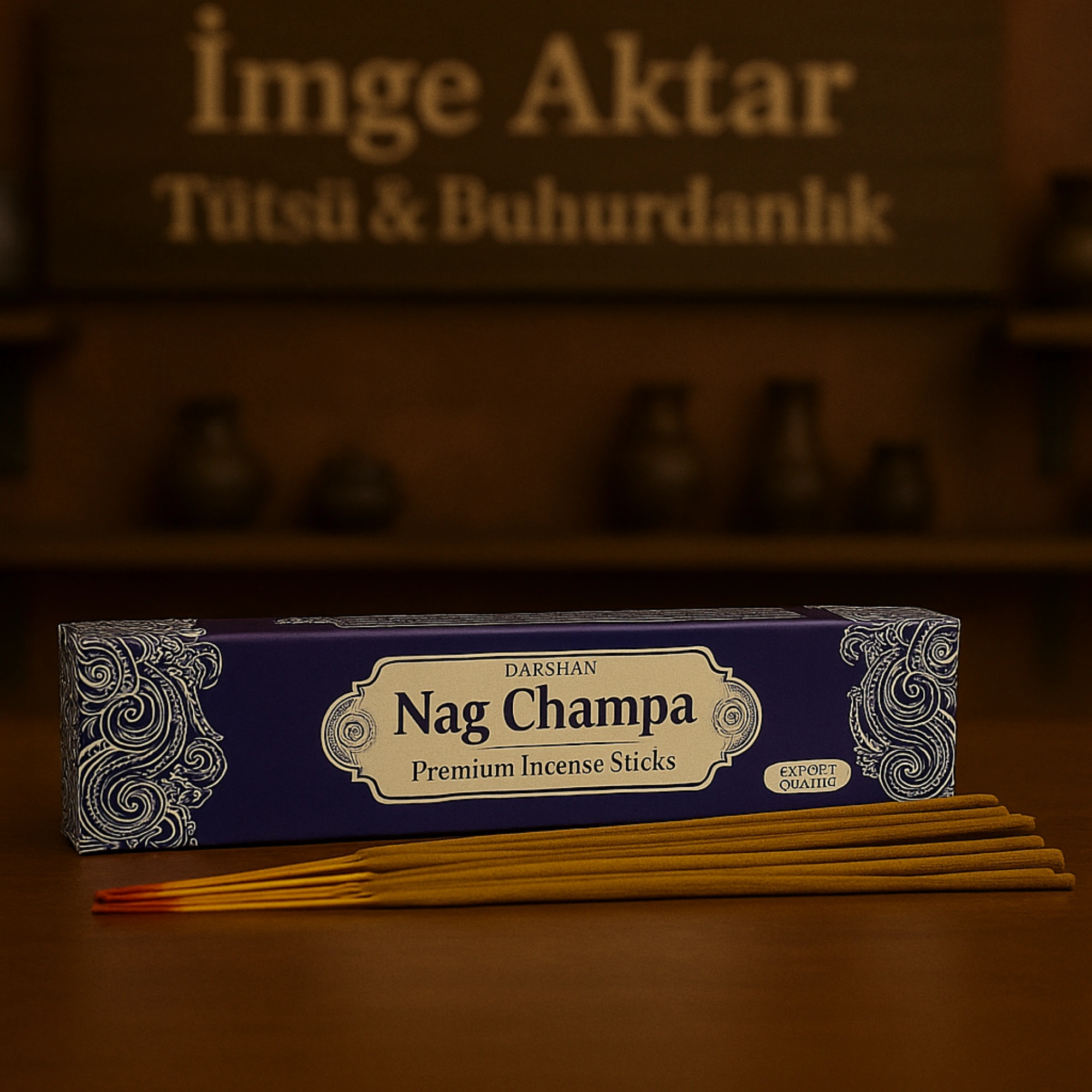 Darshan İncense Nag Champa Naturel Lavanta Çubuk Tütsü 15g