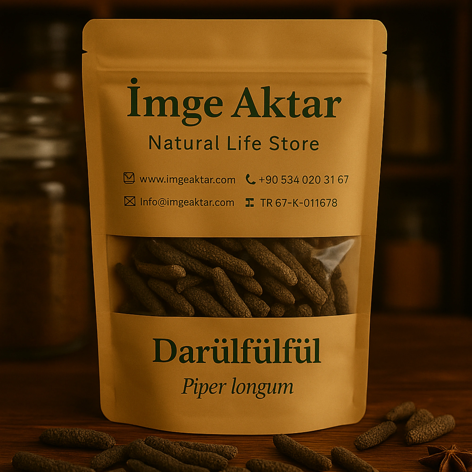 Darülfülfül-Darifülfül-Uzun Biber 50g