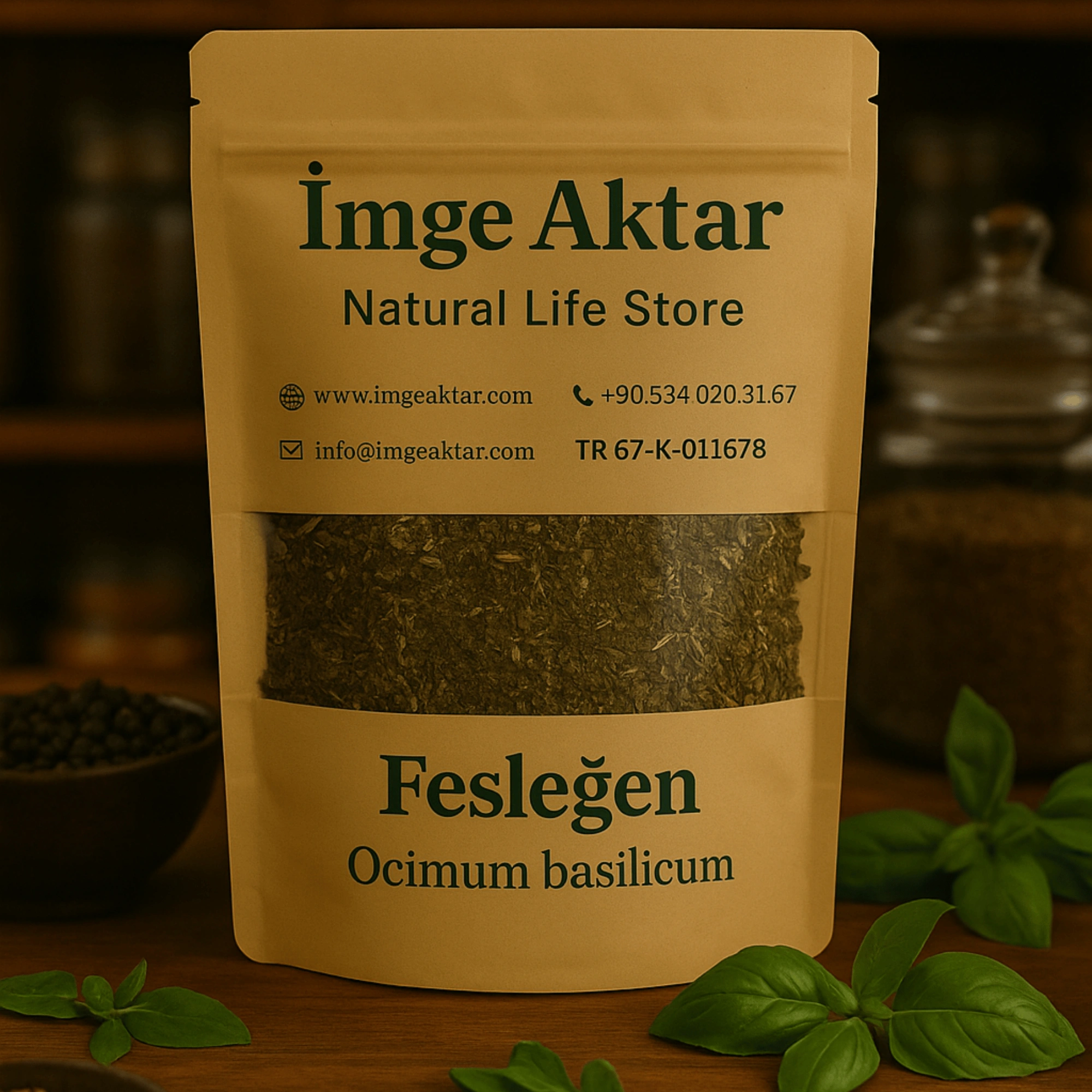 Fesleğen Yeşil Reyhan 100g