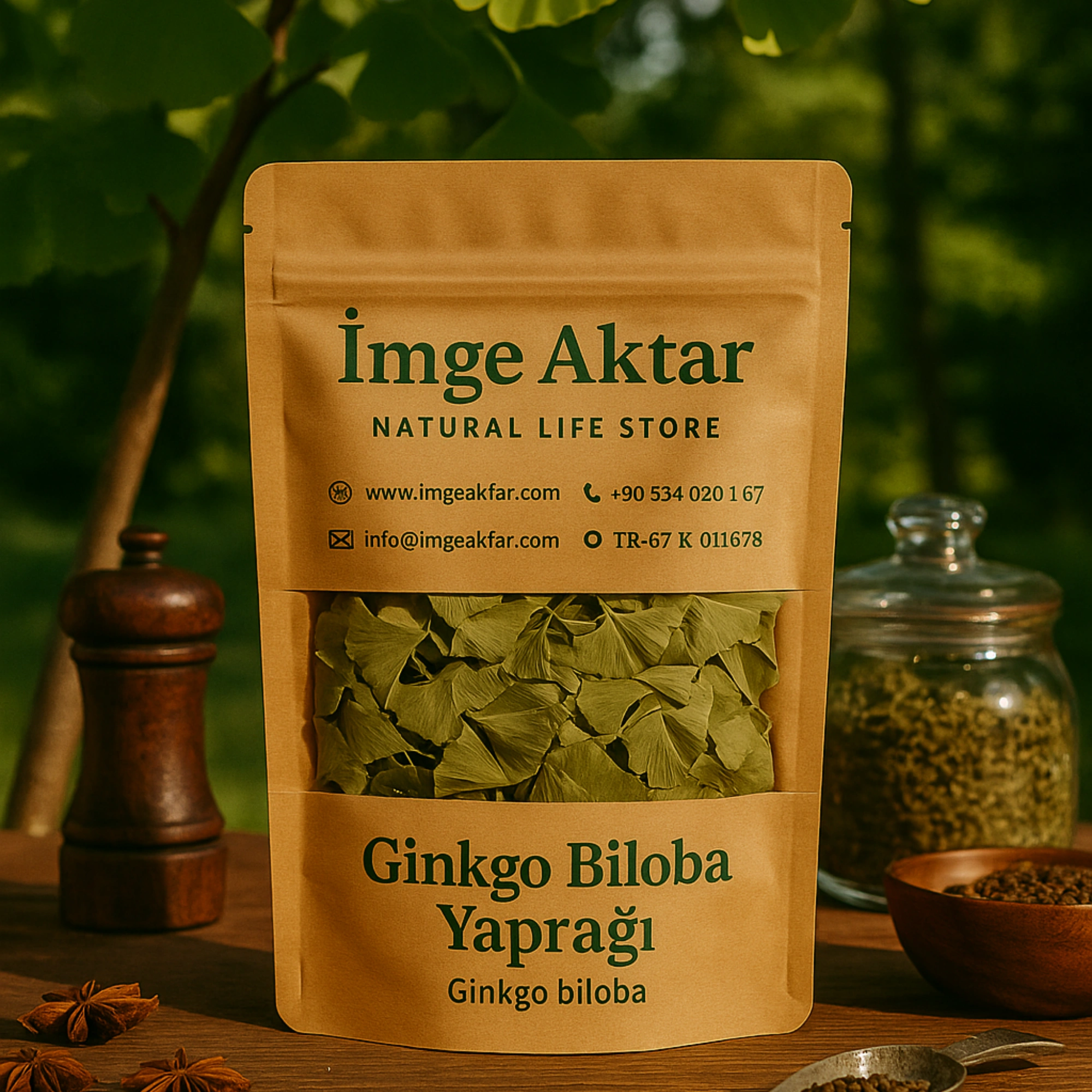Ginkgo Biloba Yaprağı 25g
