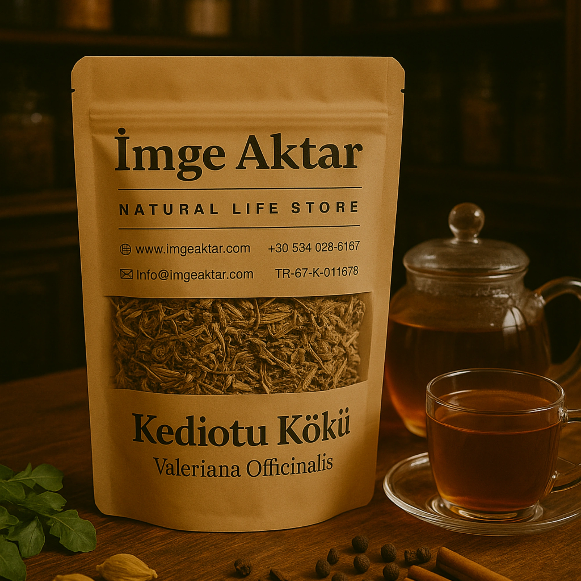 Kediotu Kökü Valerian 50g