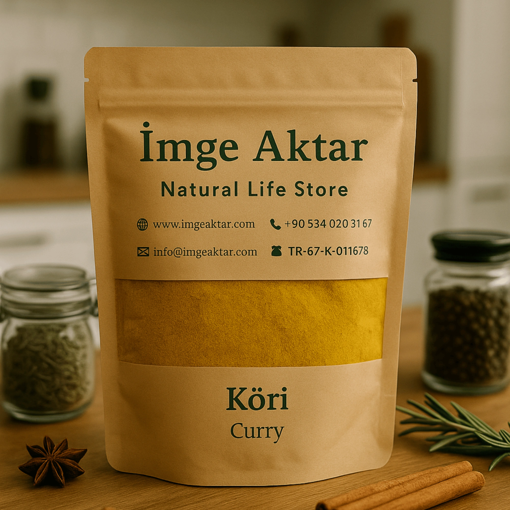 Köri Baharatı (Özel Karışım) - Hint Usulü 100g