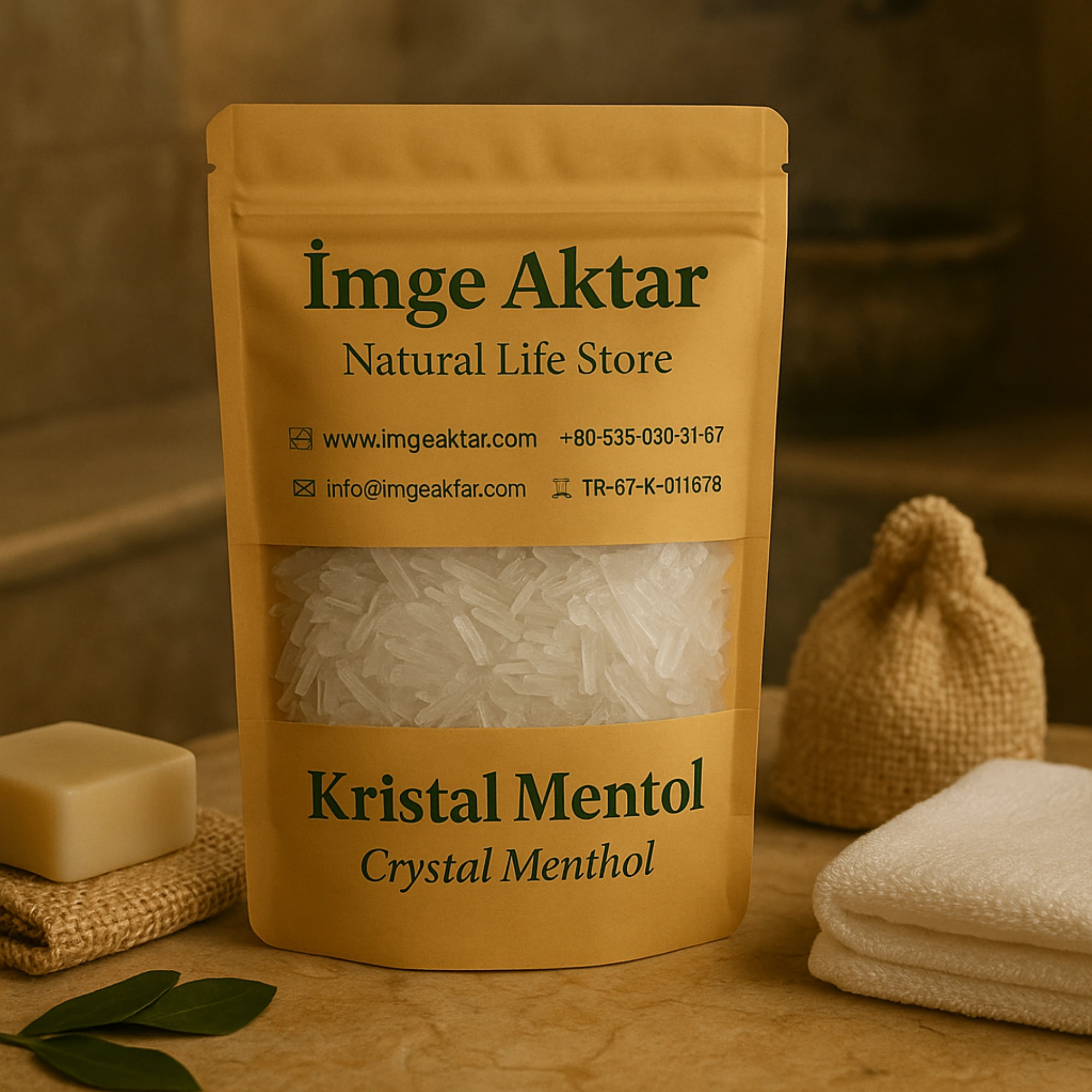 Kristal Mentol 20g