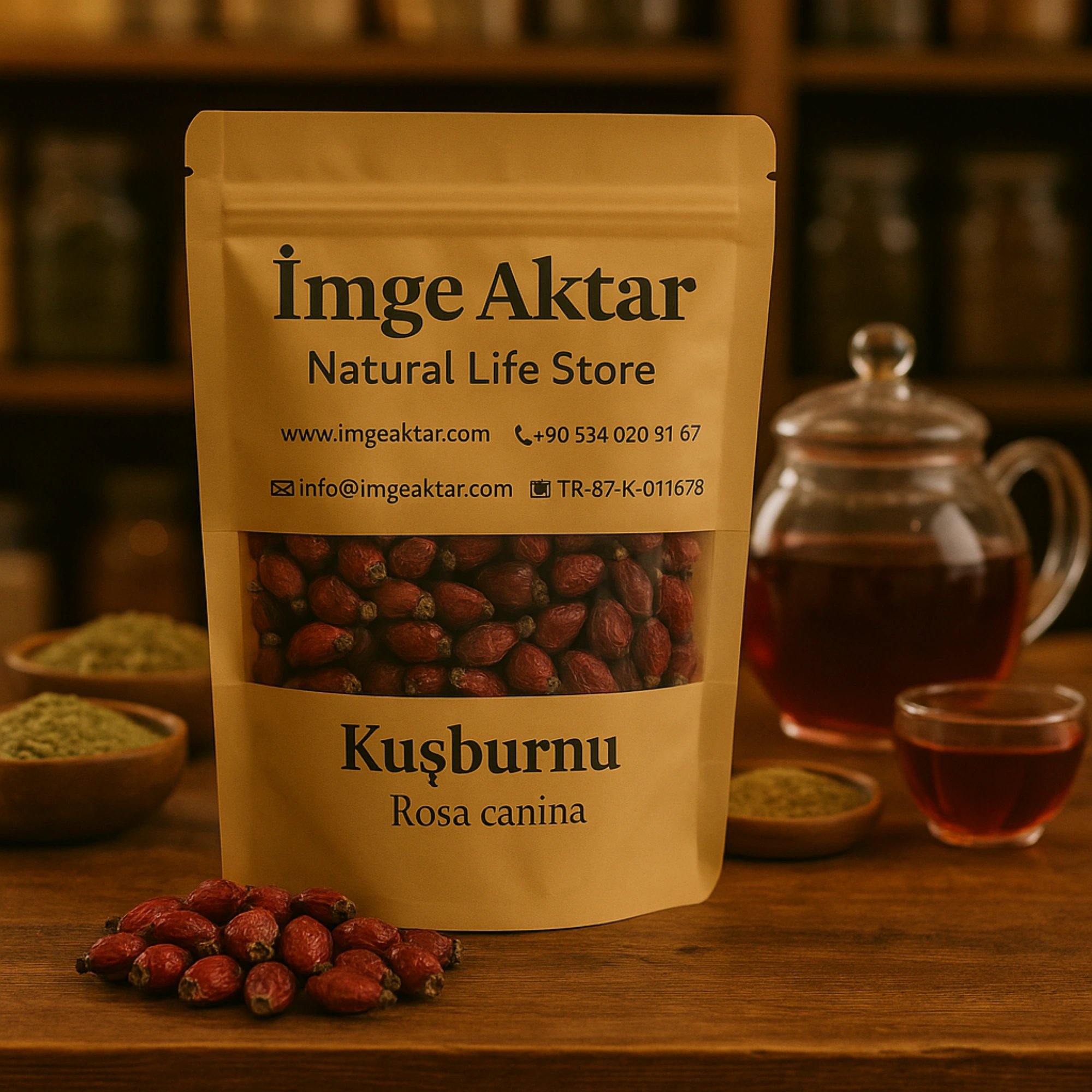 Kuşburnu Kurusu 100g