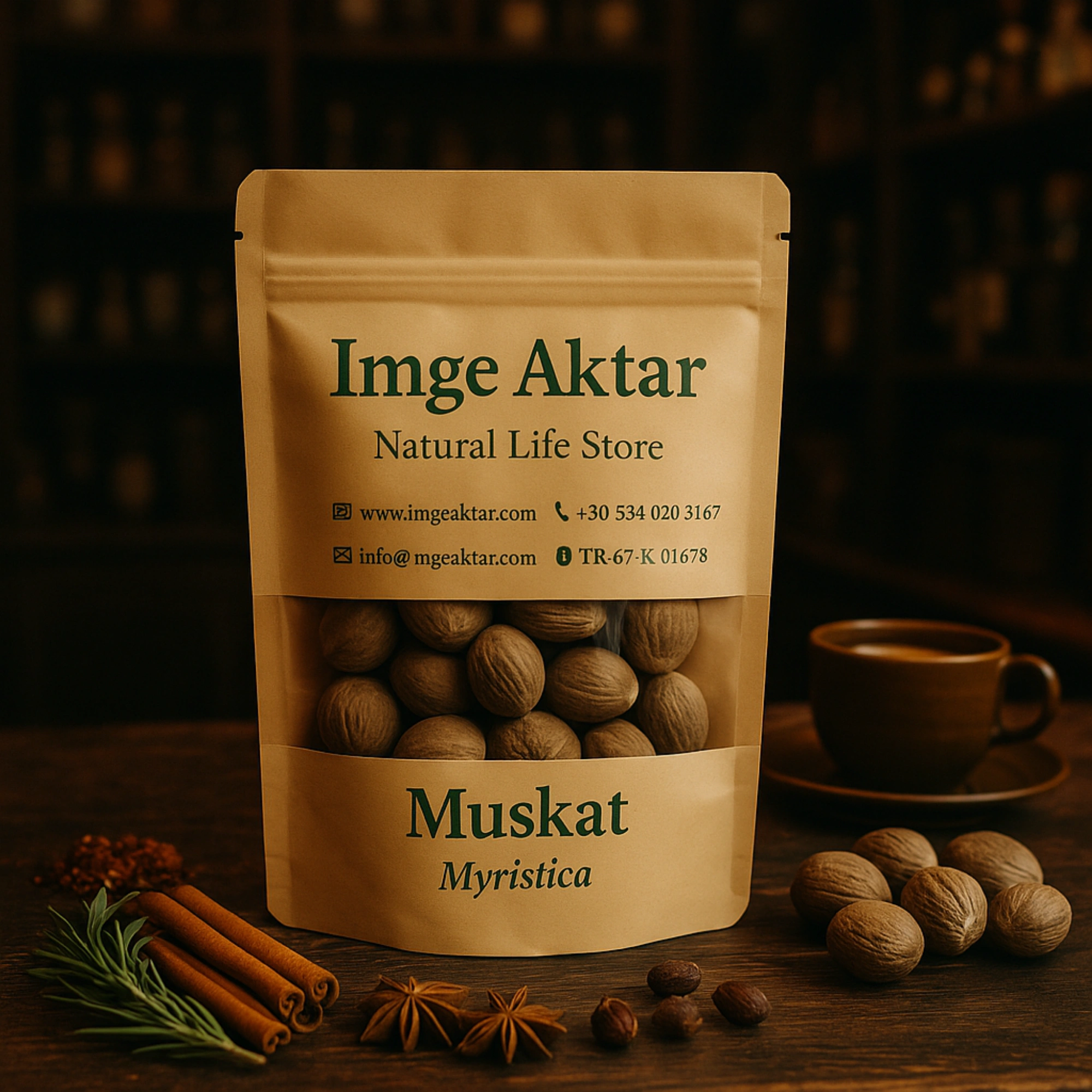 Muskat Tane - Hint Cevizi 50g