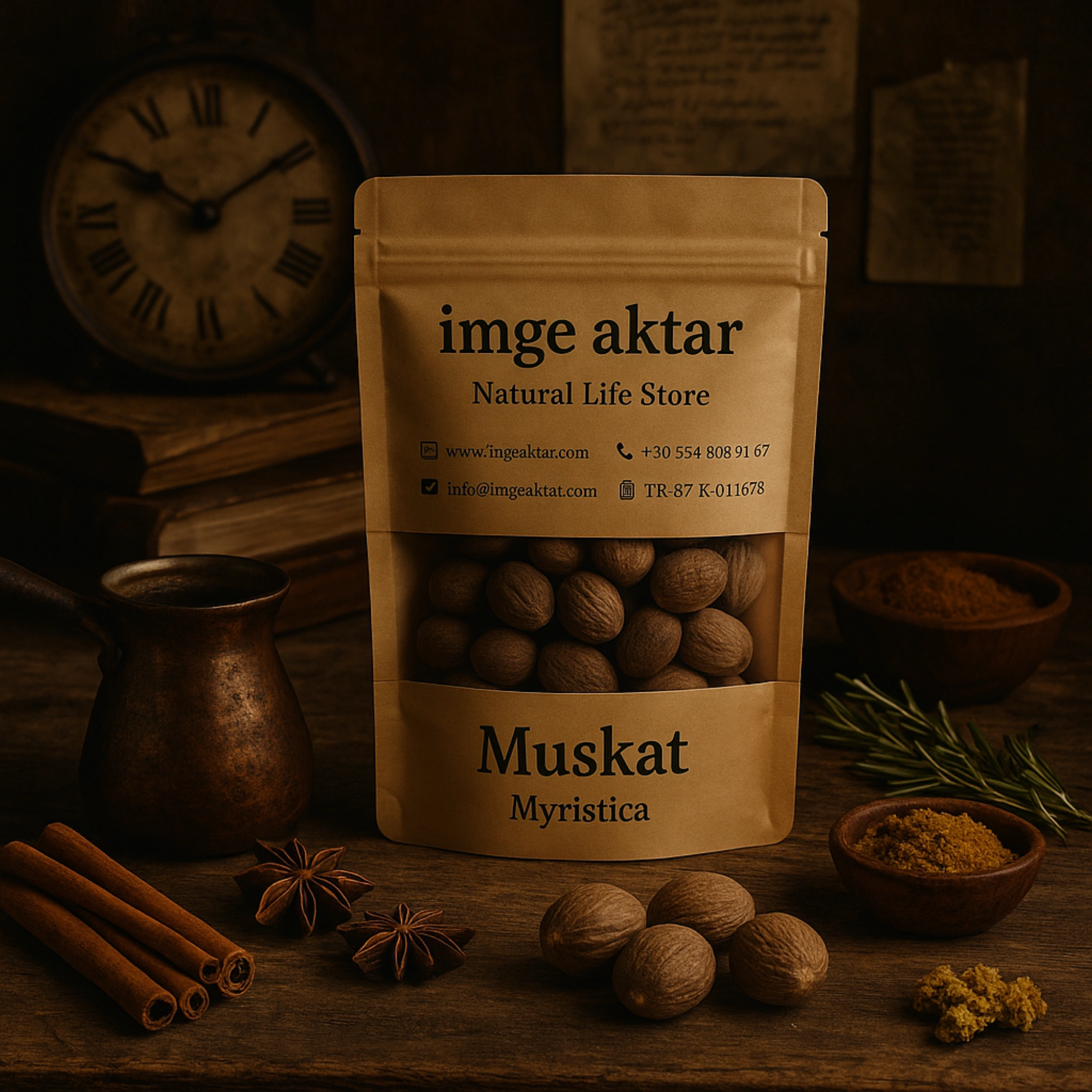 Muskat Tane - Hint Cevizi 50g