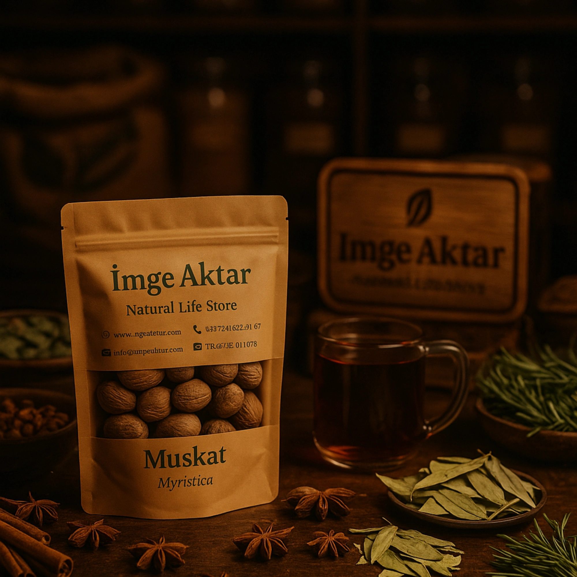 Muskat Tane - Hint Cevizi 50g