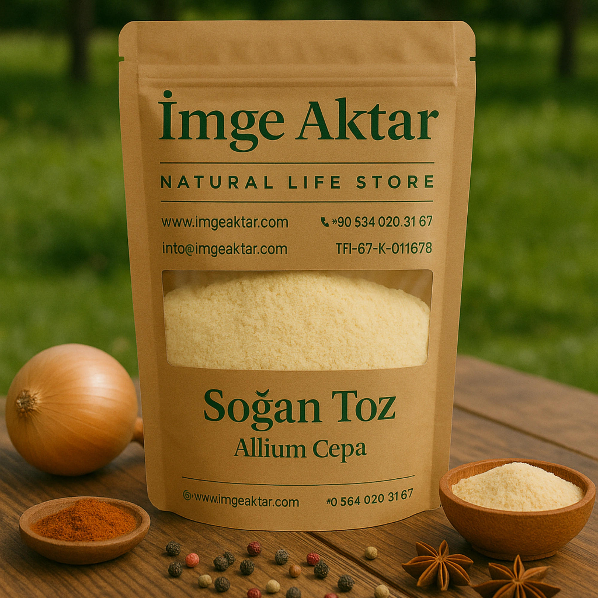 Soğan Toz (Allium Cepa) 100 Gram