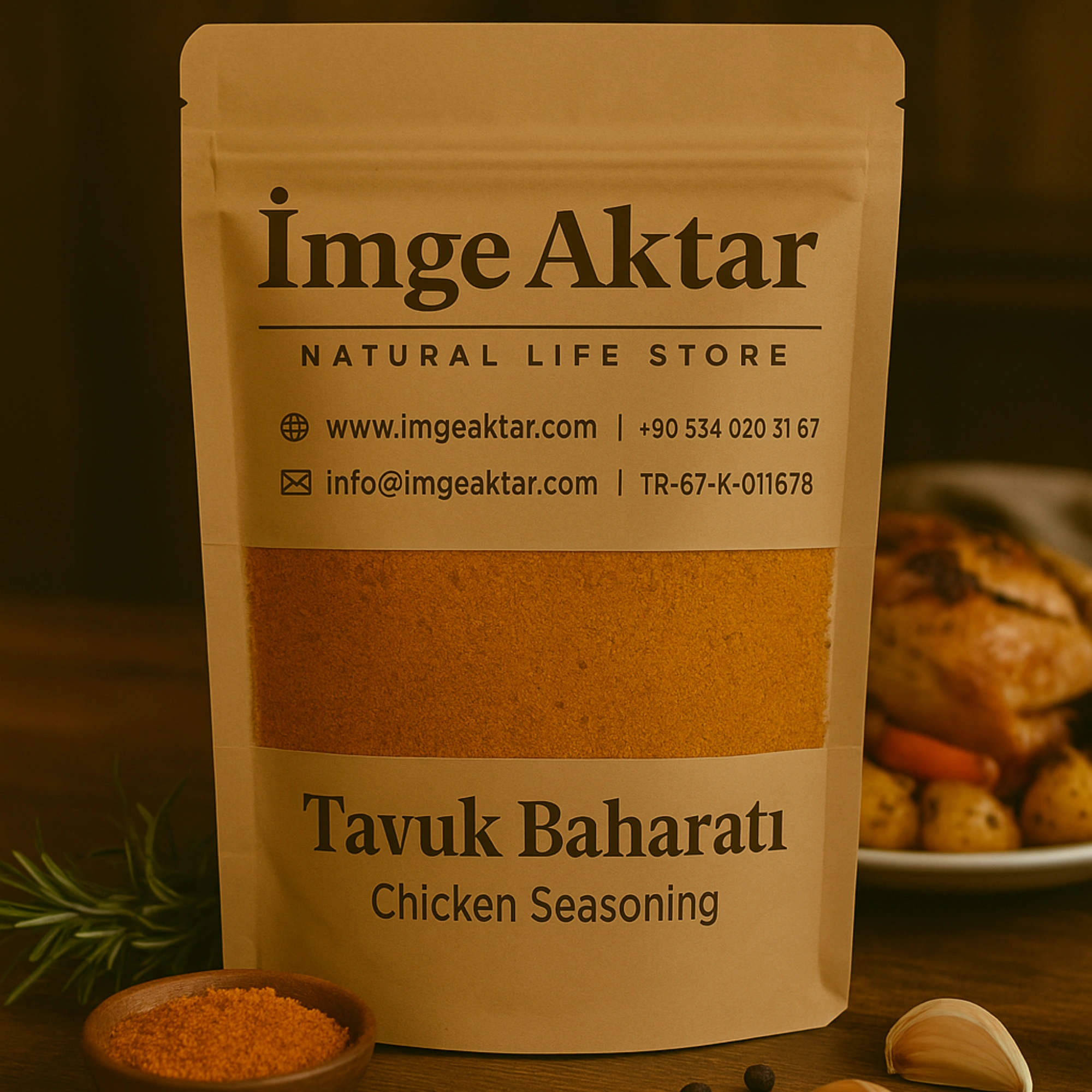 Tavuk Baharatı-Tavuk Harcı 100g