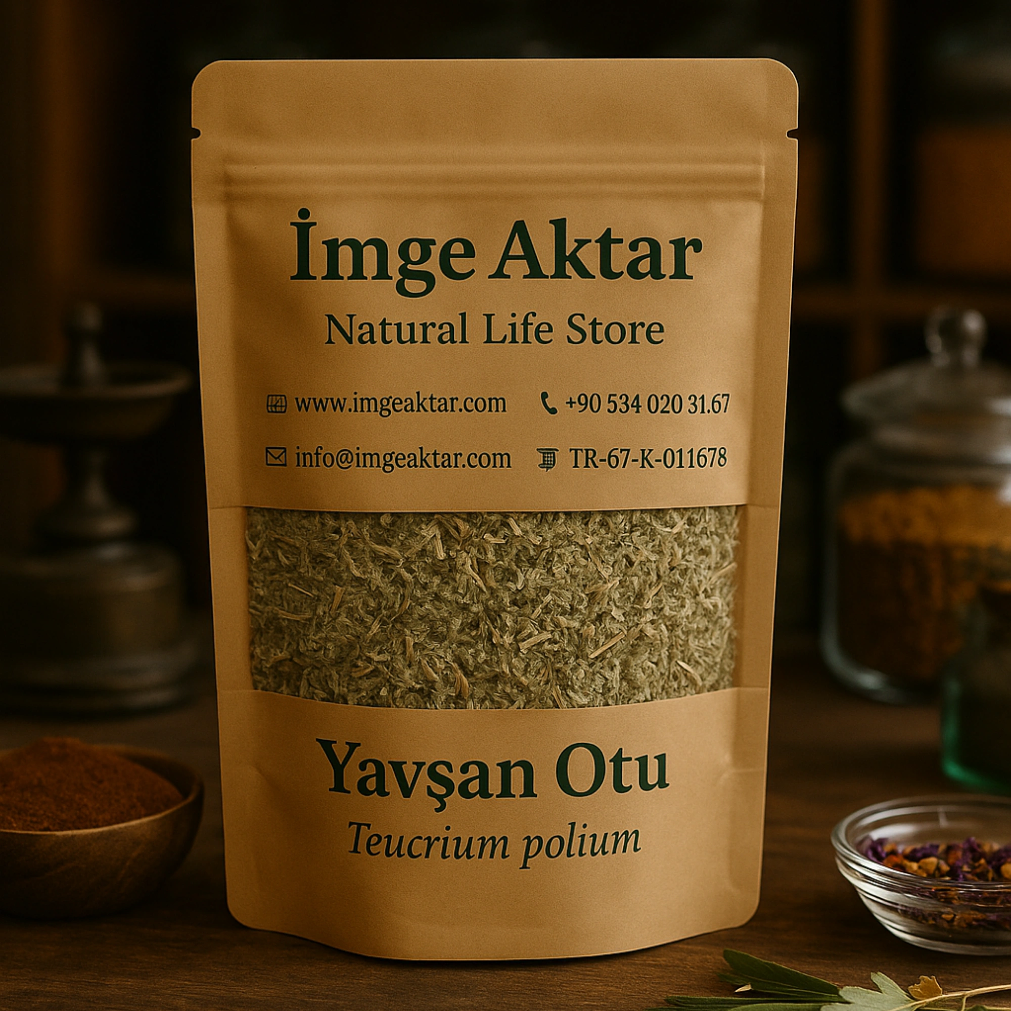 Yavşan Otu-Peryavşan-Kısa Mahmut Otu-Bodur Otu 50g