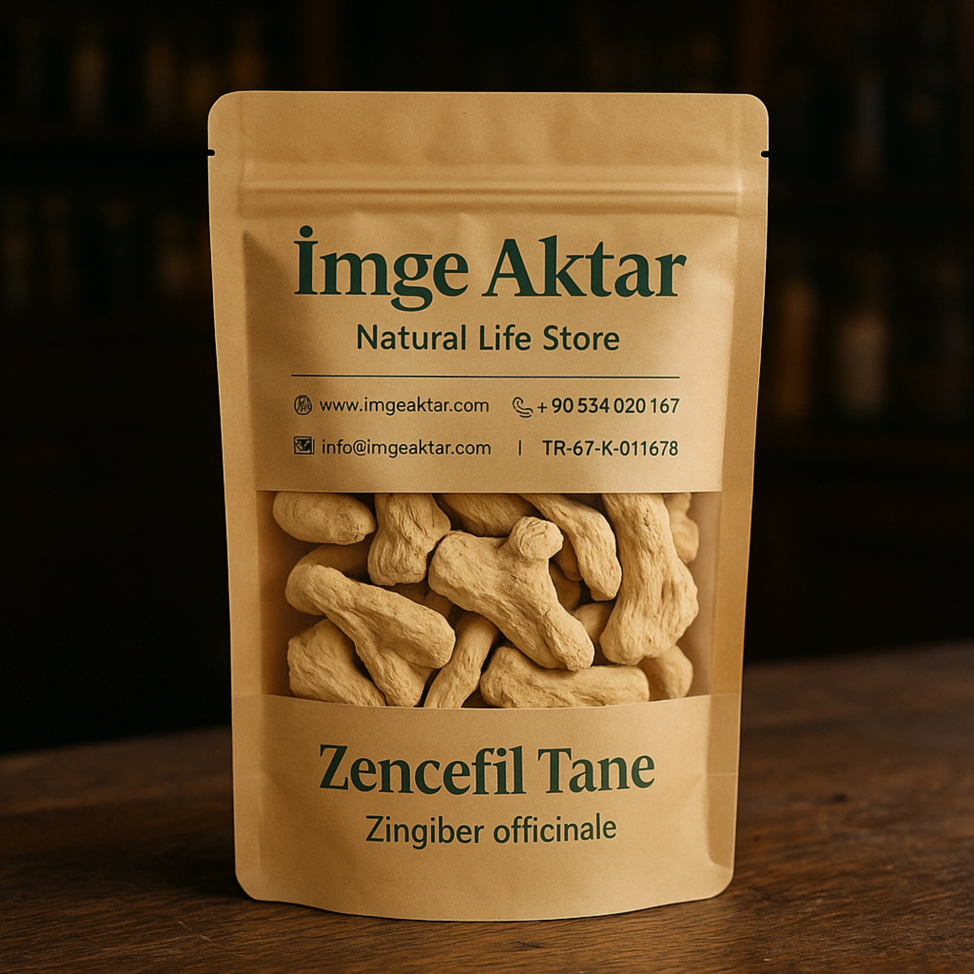 Zencefil Kök 100g