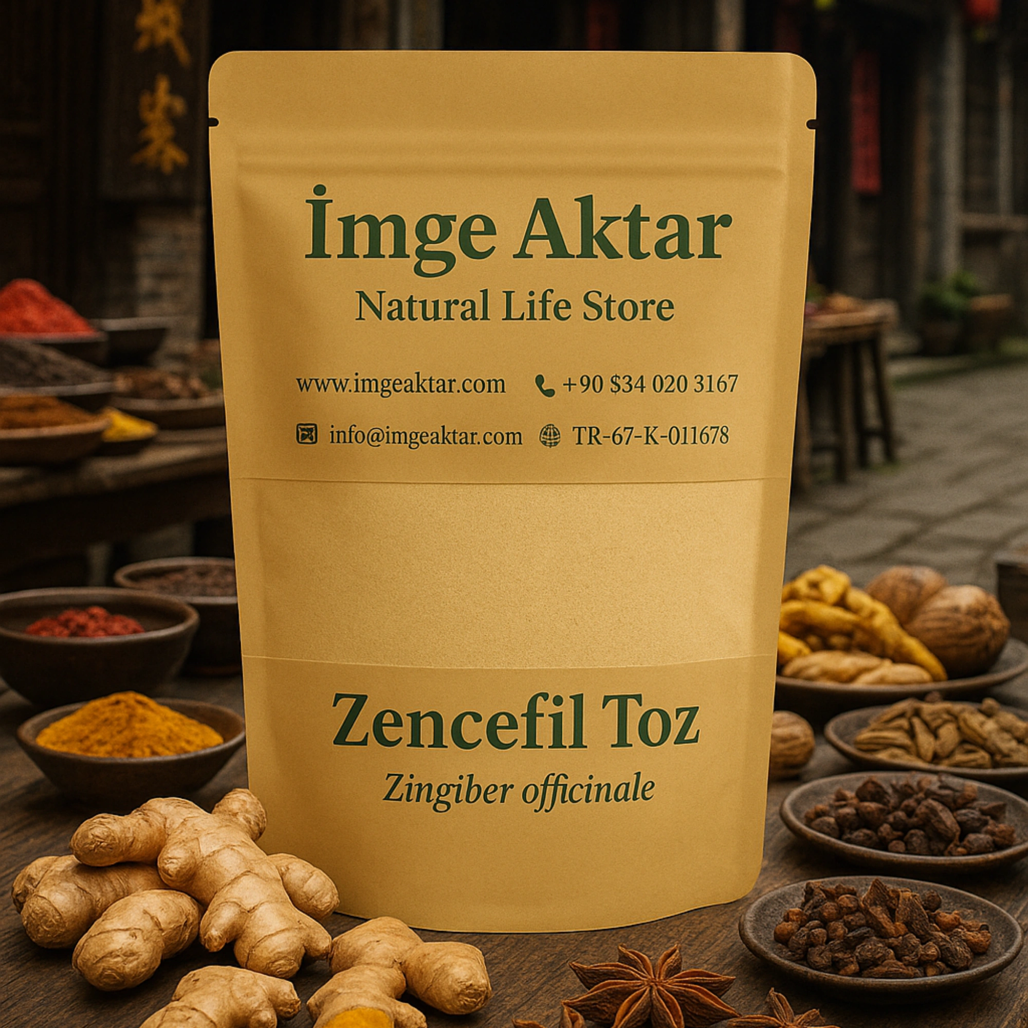 Zencefil Toz 100g